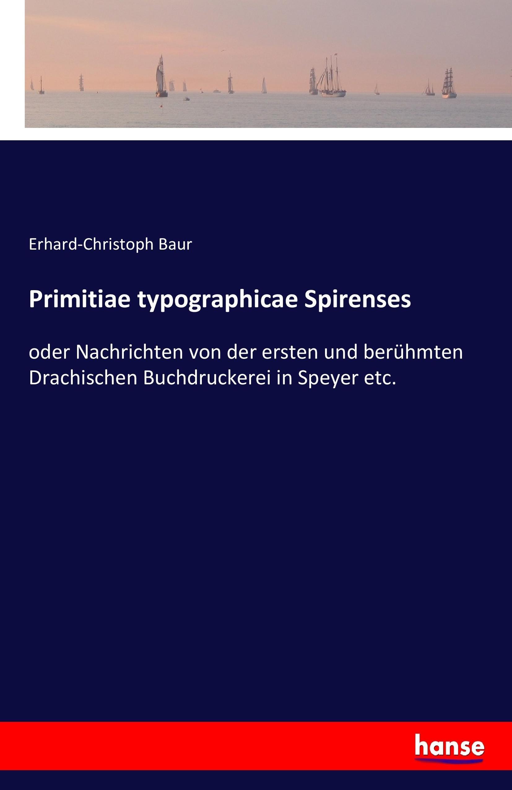 Primitiae typographicae Spirenses