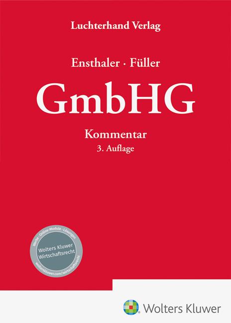 GmbHG - Kommentar