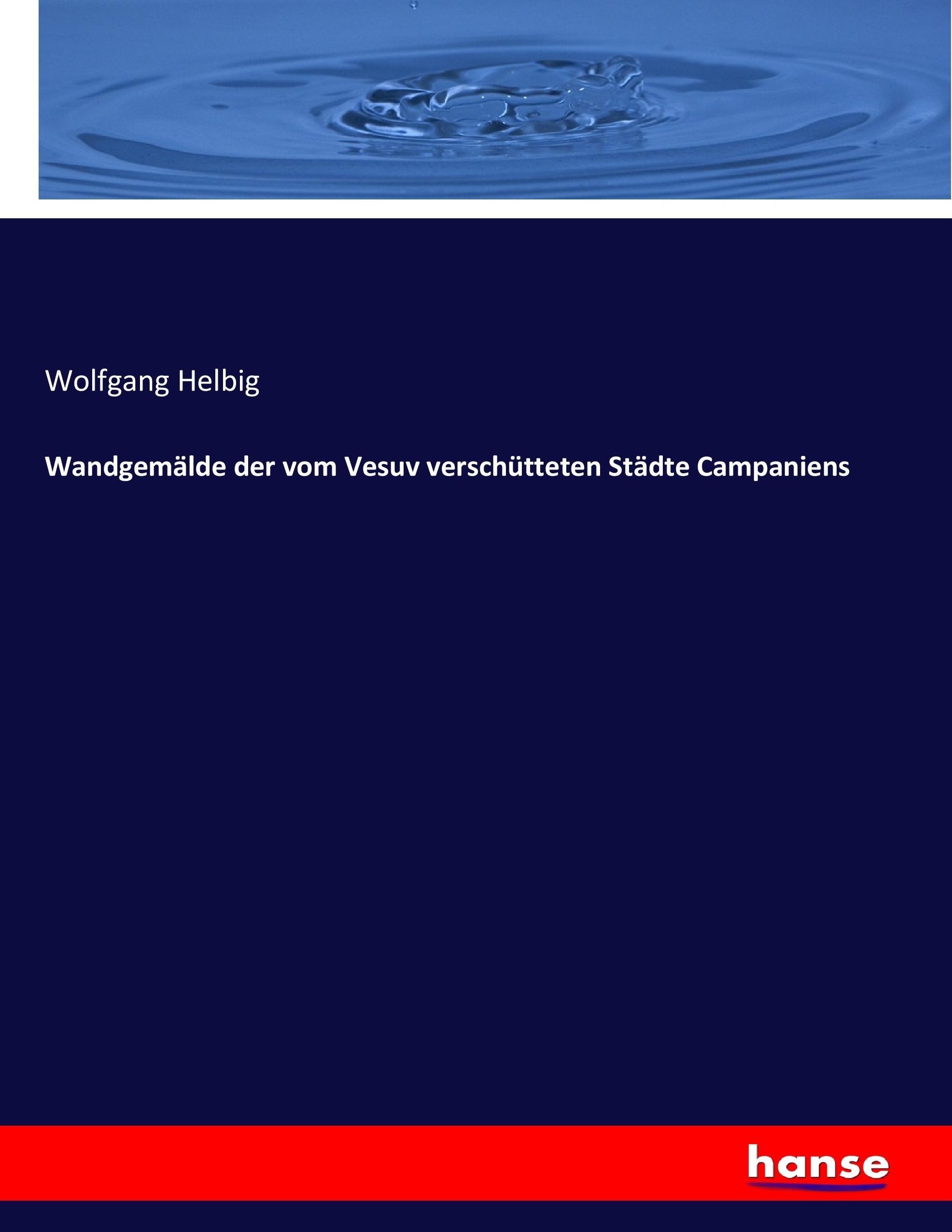 Wandgemälde der vom Vesuv verschütteten Städte Campaniens