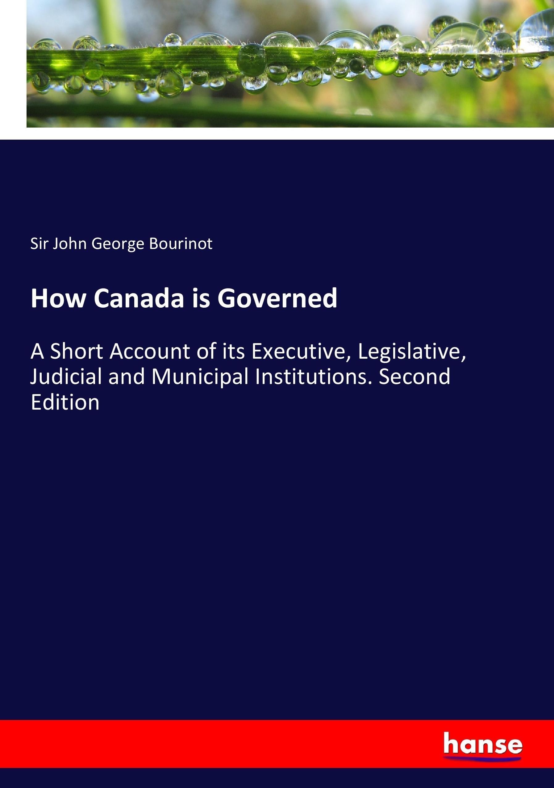 How Canada is Governed