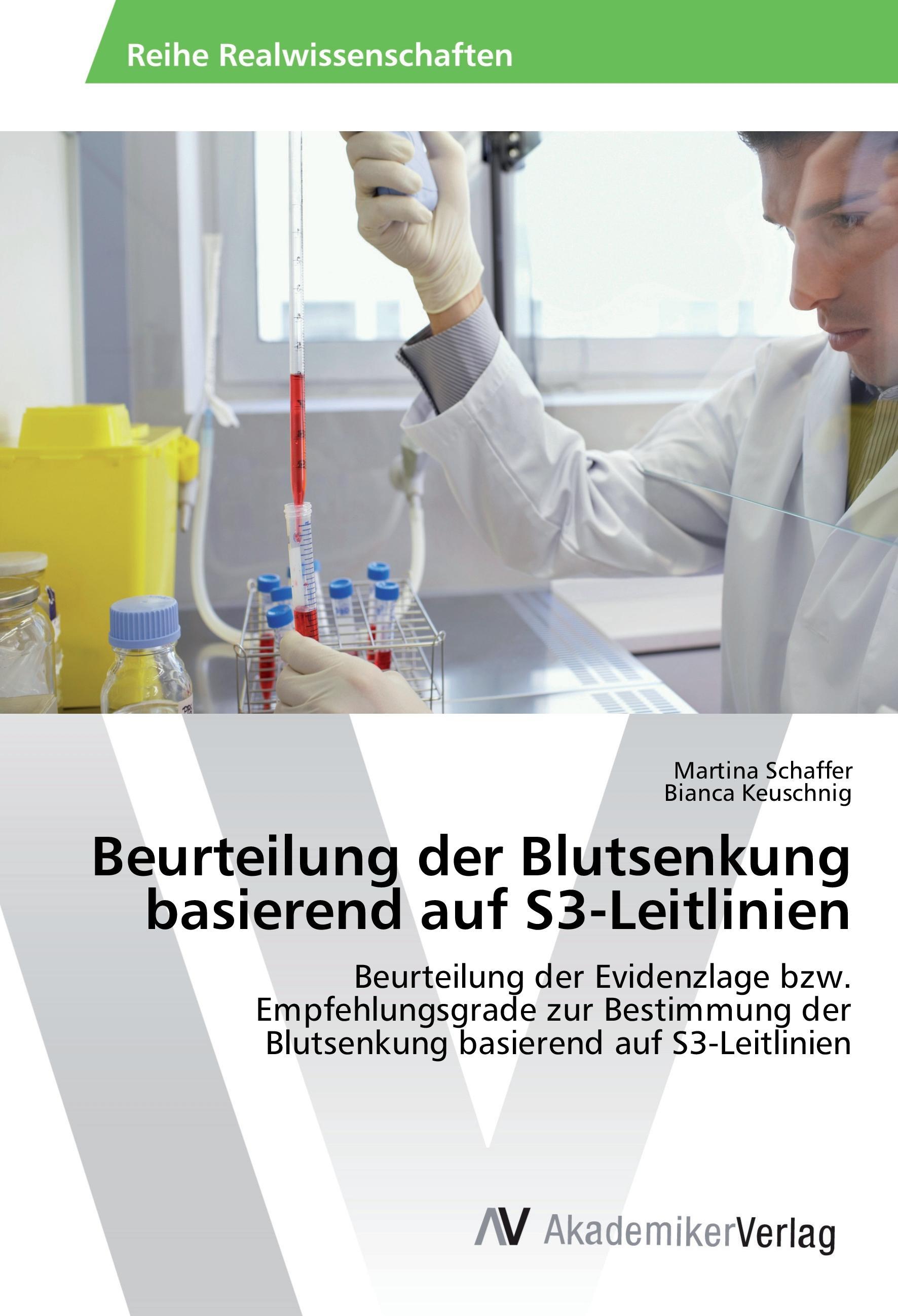 Beurteilung der Blutsenkung basierend auf S3-Leitlinien