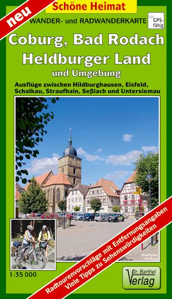 Coburg, Bad Rodach, Heldburger Land und Umgebung 1:35 000