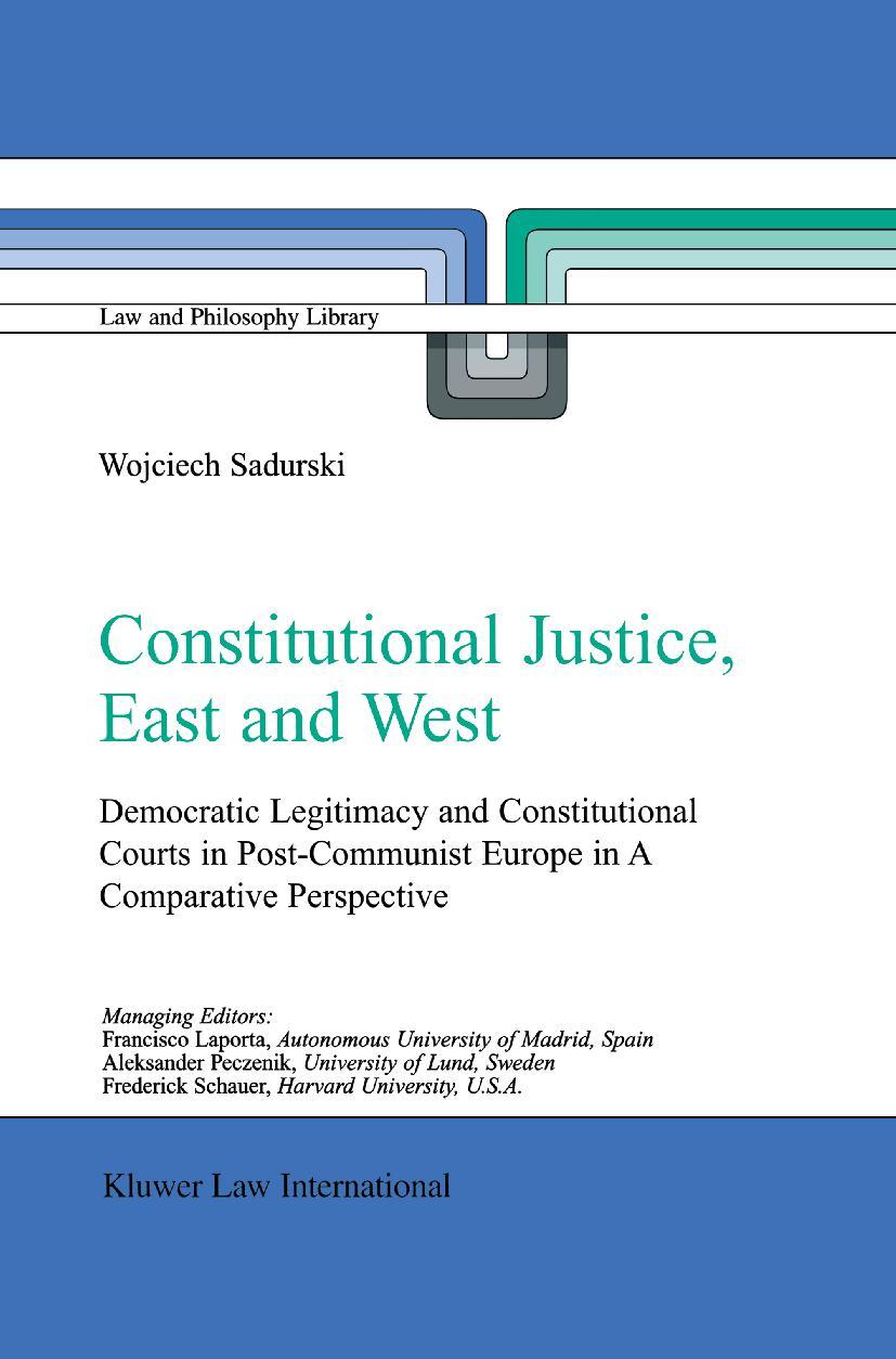 Constitutional Justice, East and West