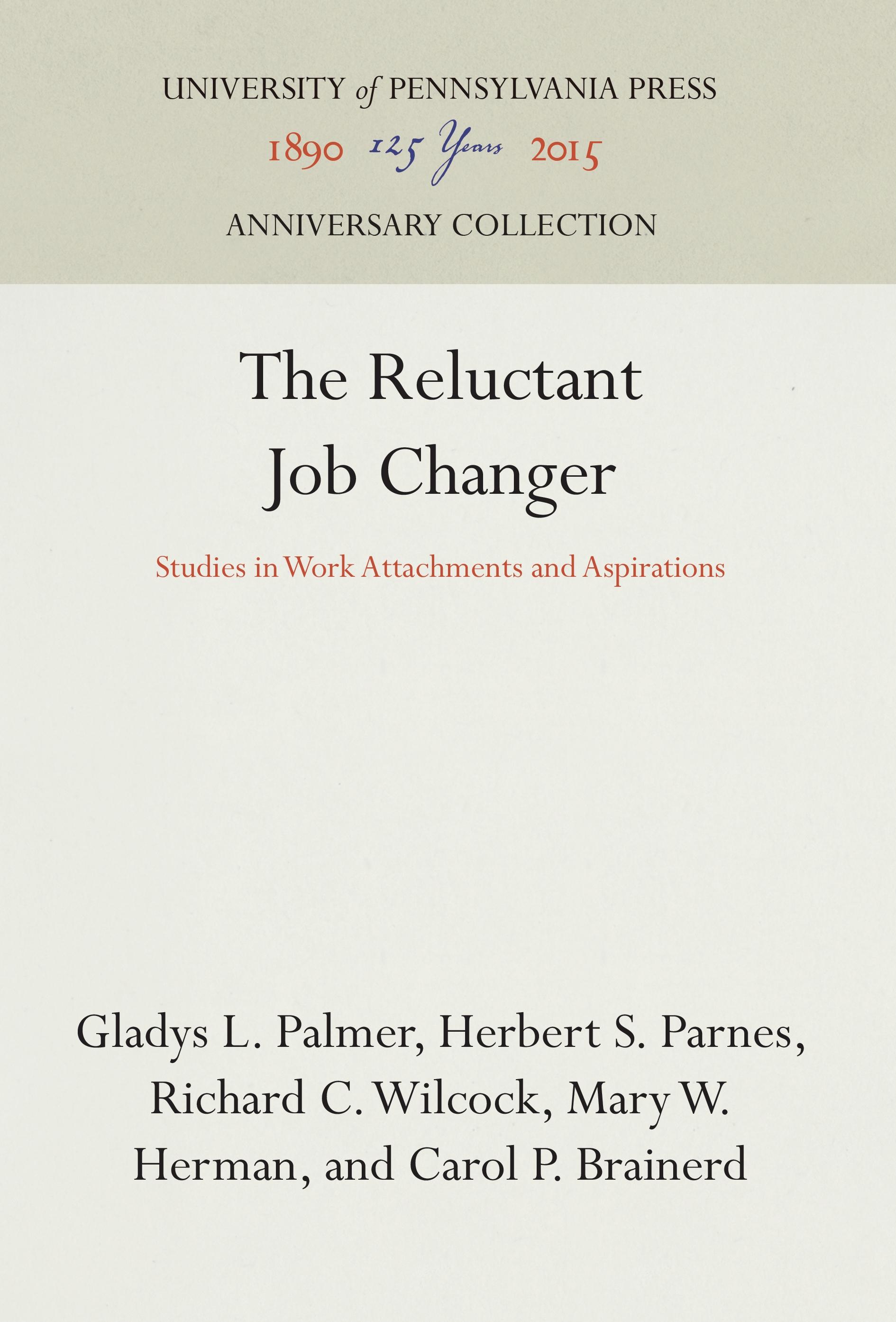 The Reluctant Job Changer