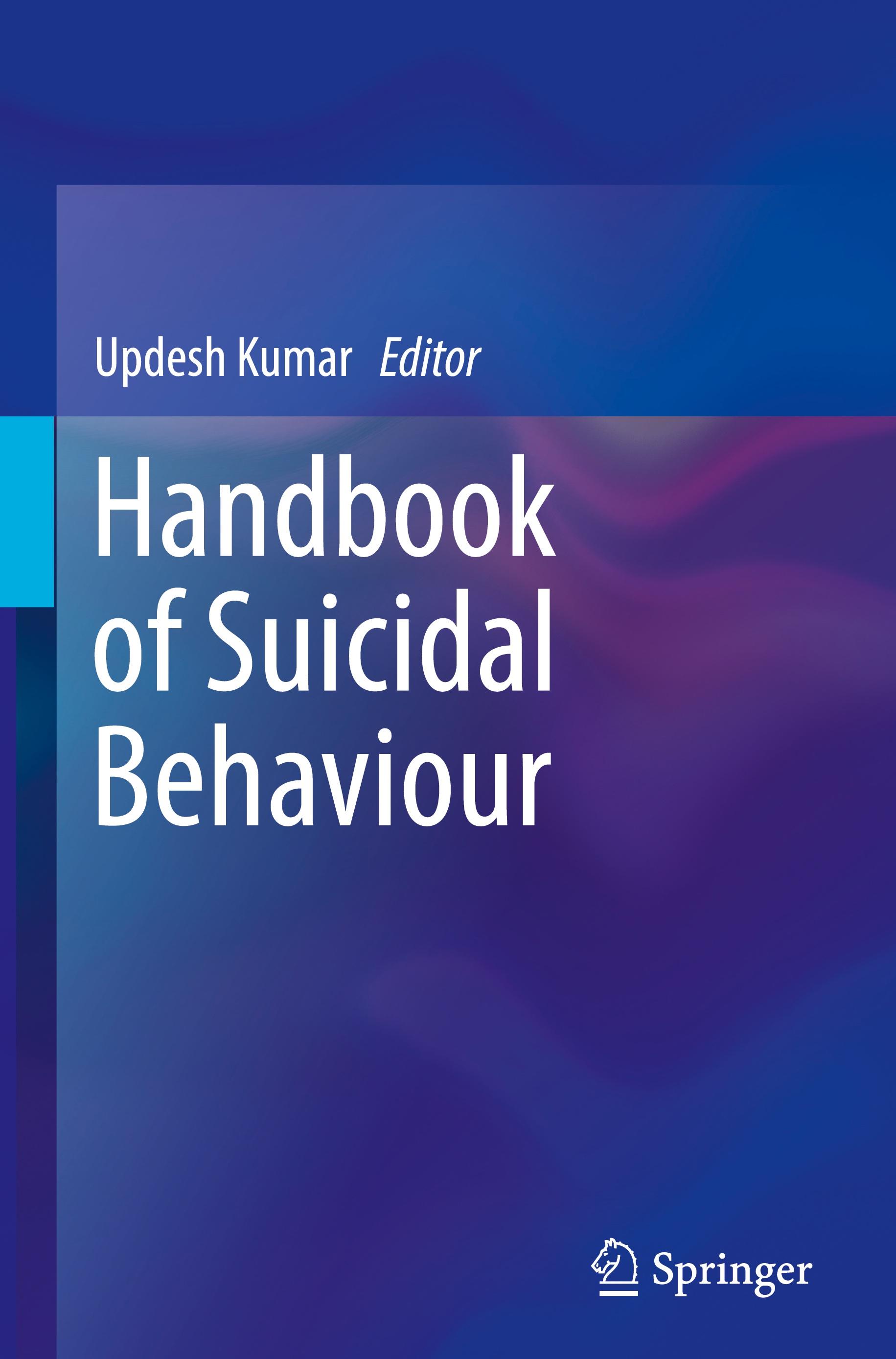 Handbook of Suicidal Behaviour