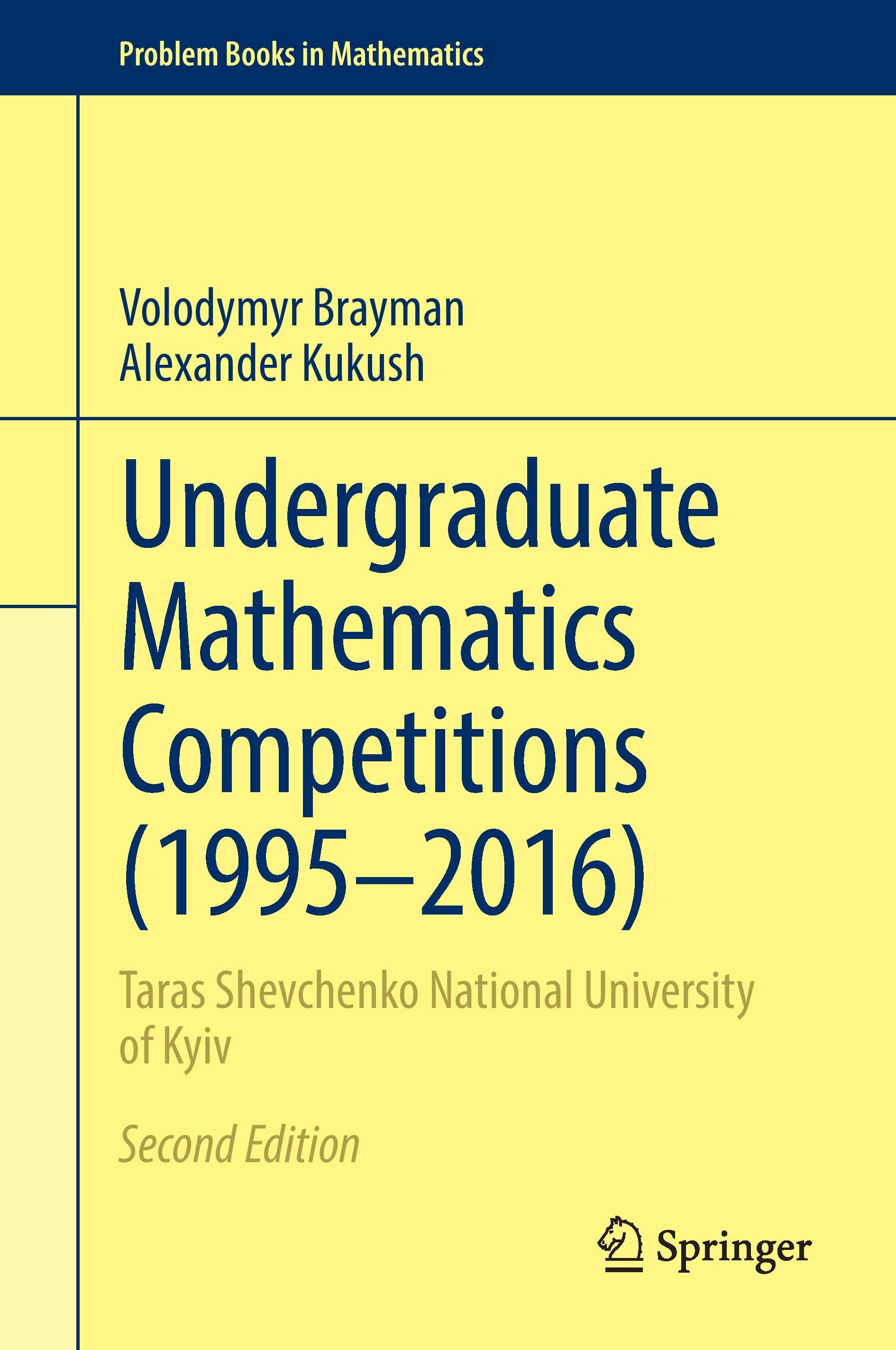 Undergraduate Mathematics Competitions (1995¿2016)