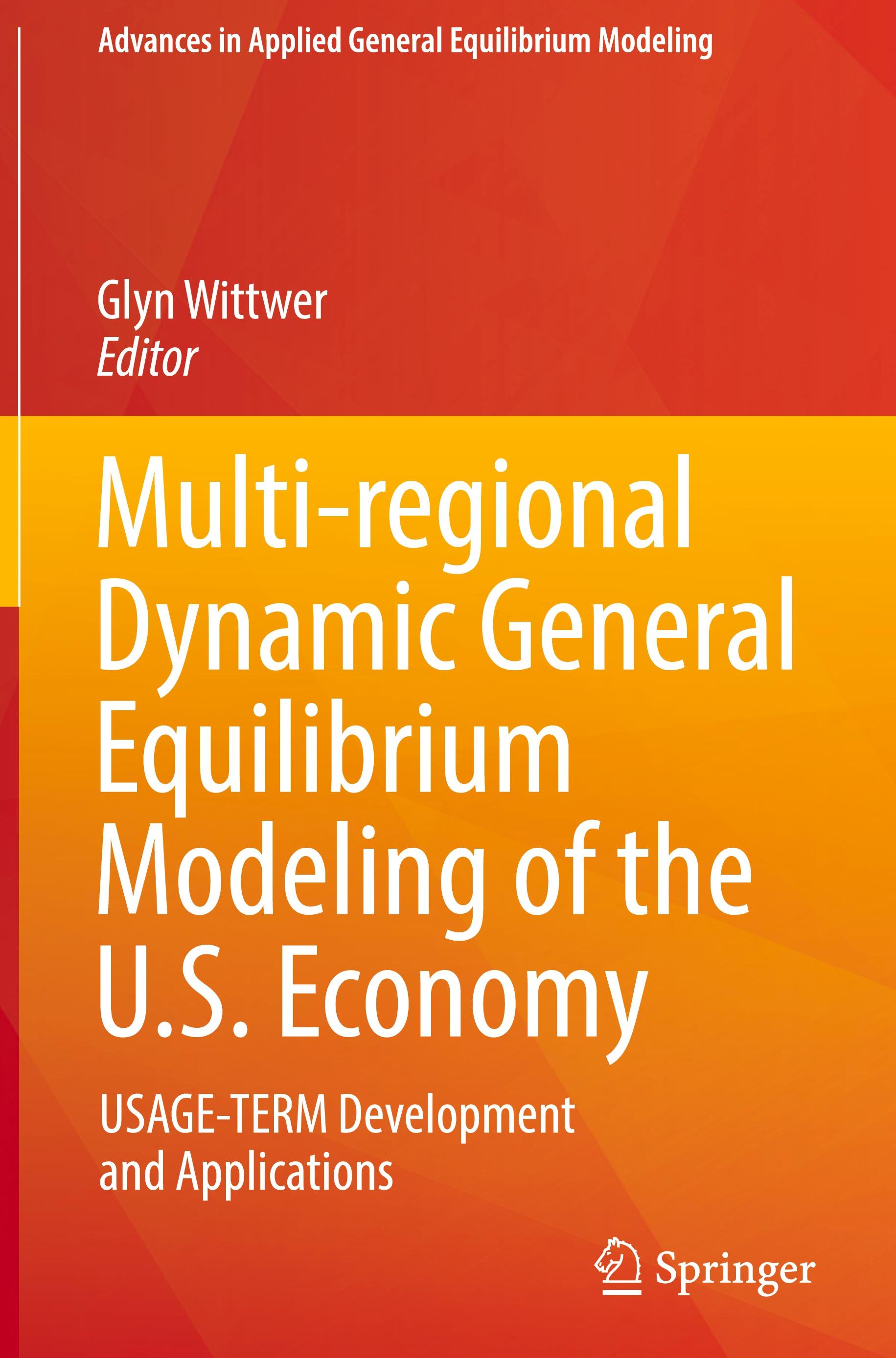 Multi-regional Dynamic General Equilibrium Modeling of the U.S. Economy