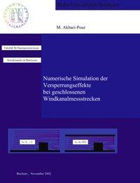 Numerische Simulation der Versperrungseffekte bei geschlossenen Windkanalmessstrecken