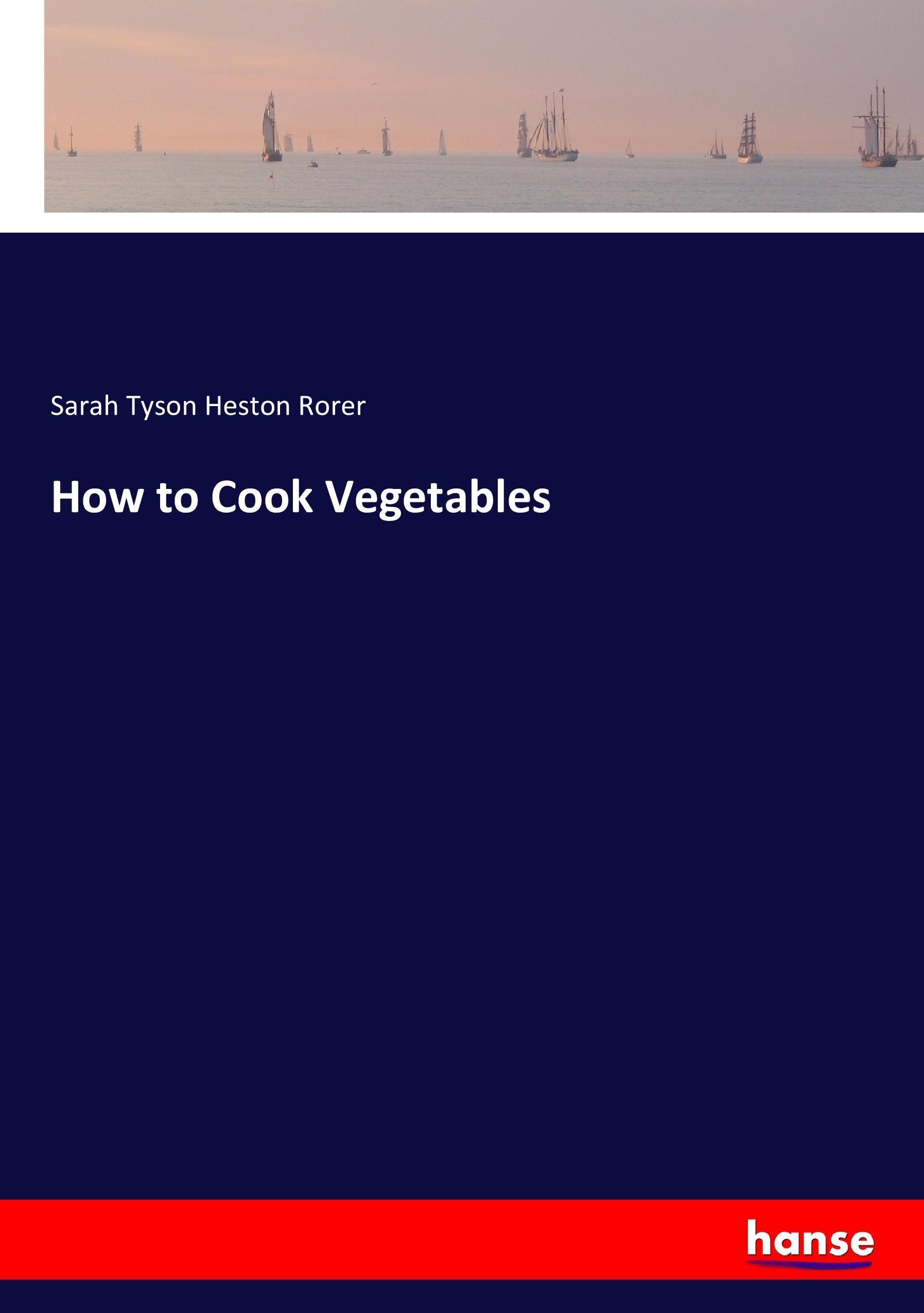 How to Cook Vegetables