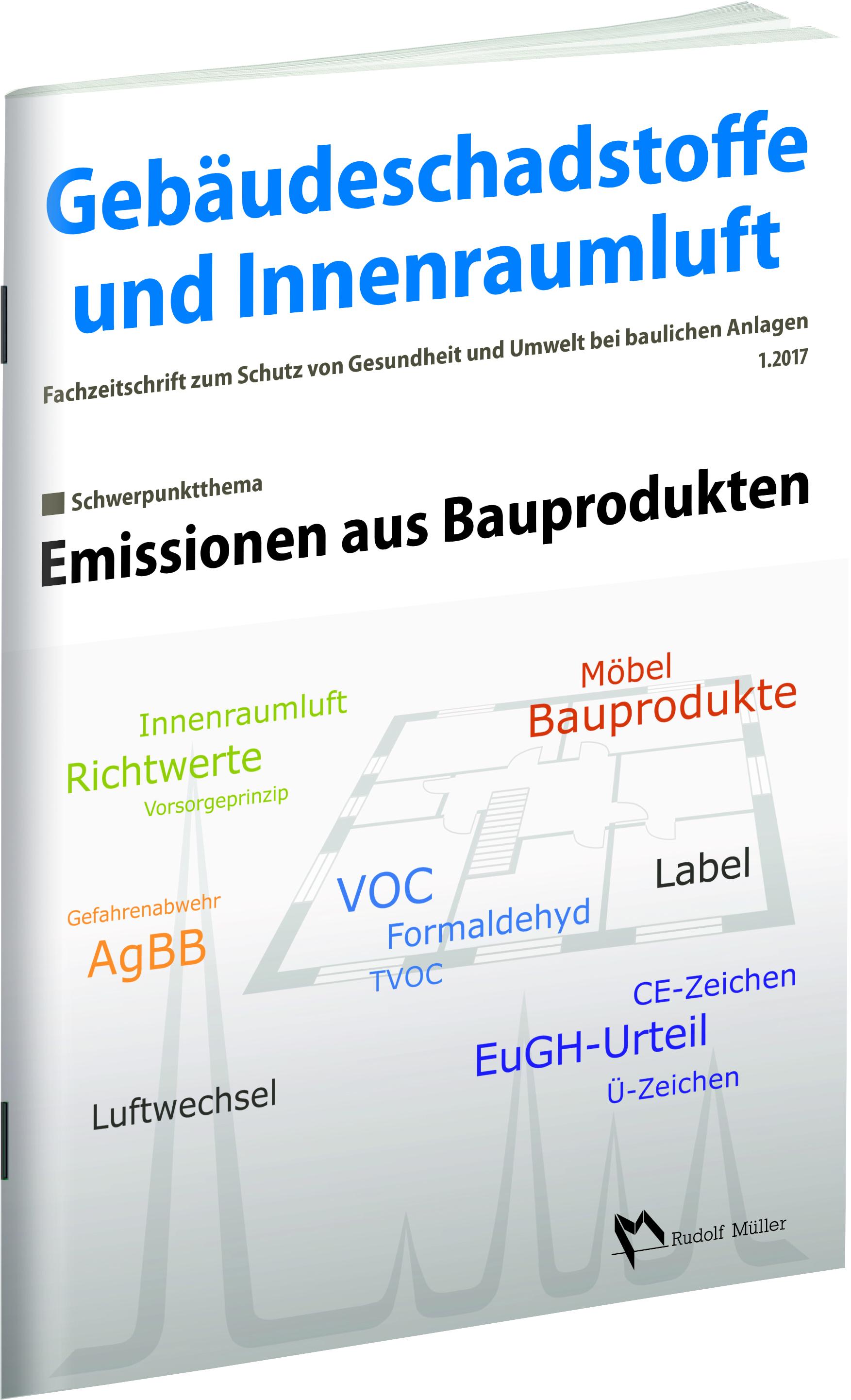 Gebäudeschadstoffe und Innenraumluft: Emissionen aus Bauprodukten