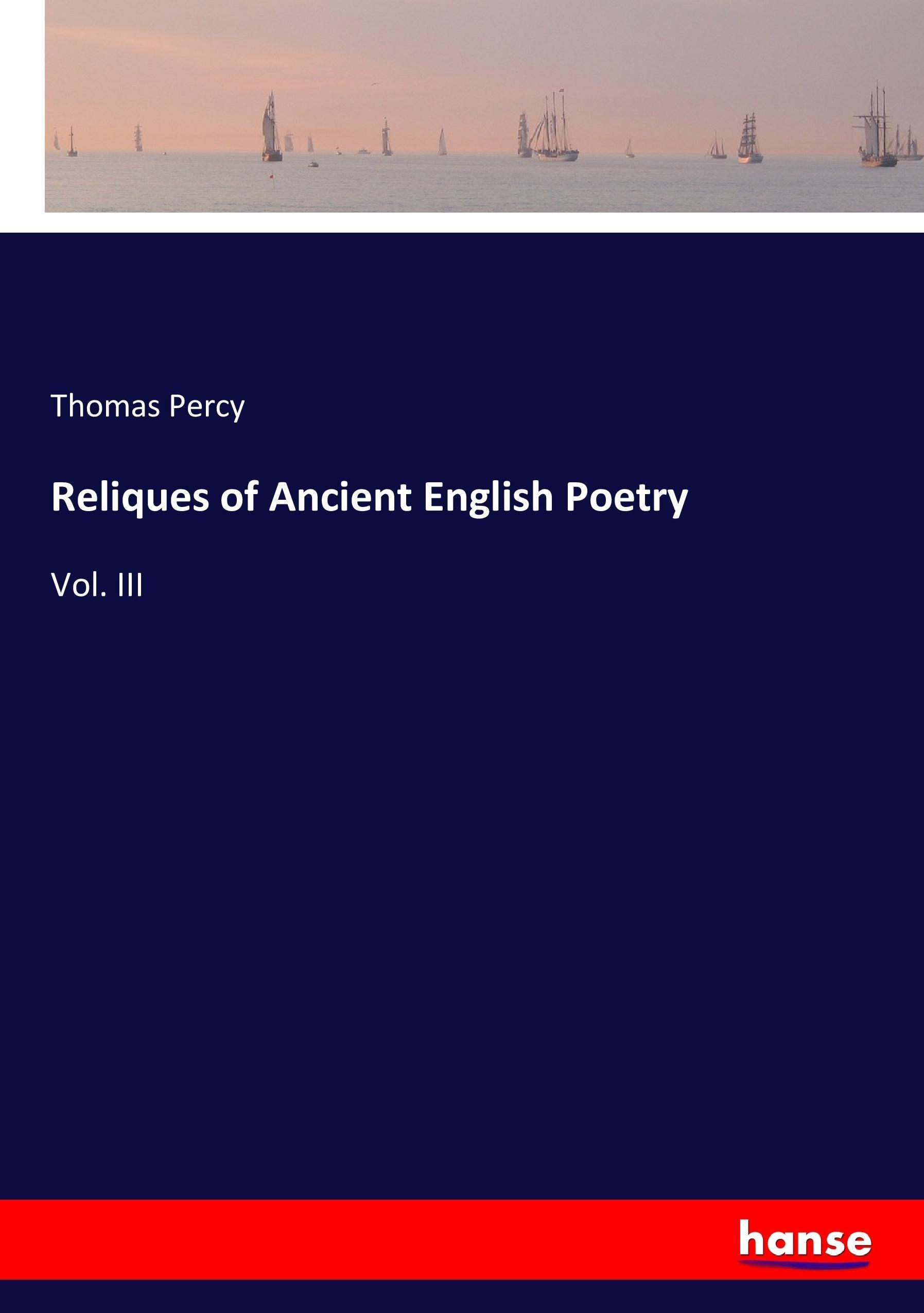 Reliques of Ancient English Poetry