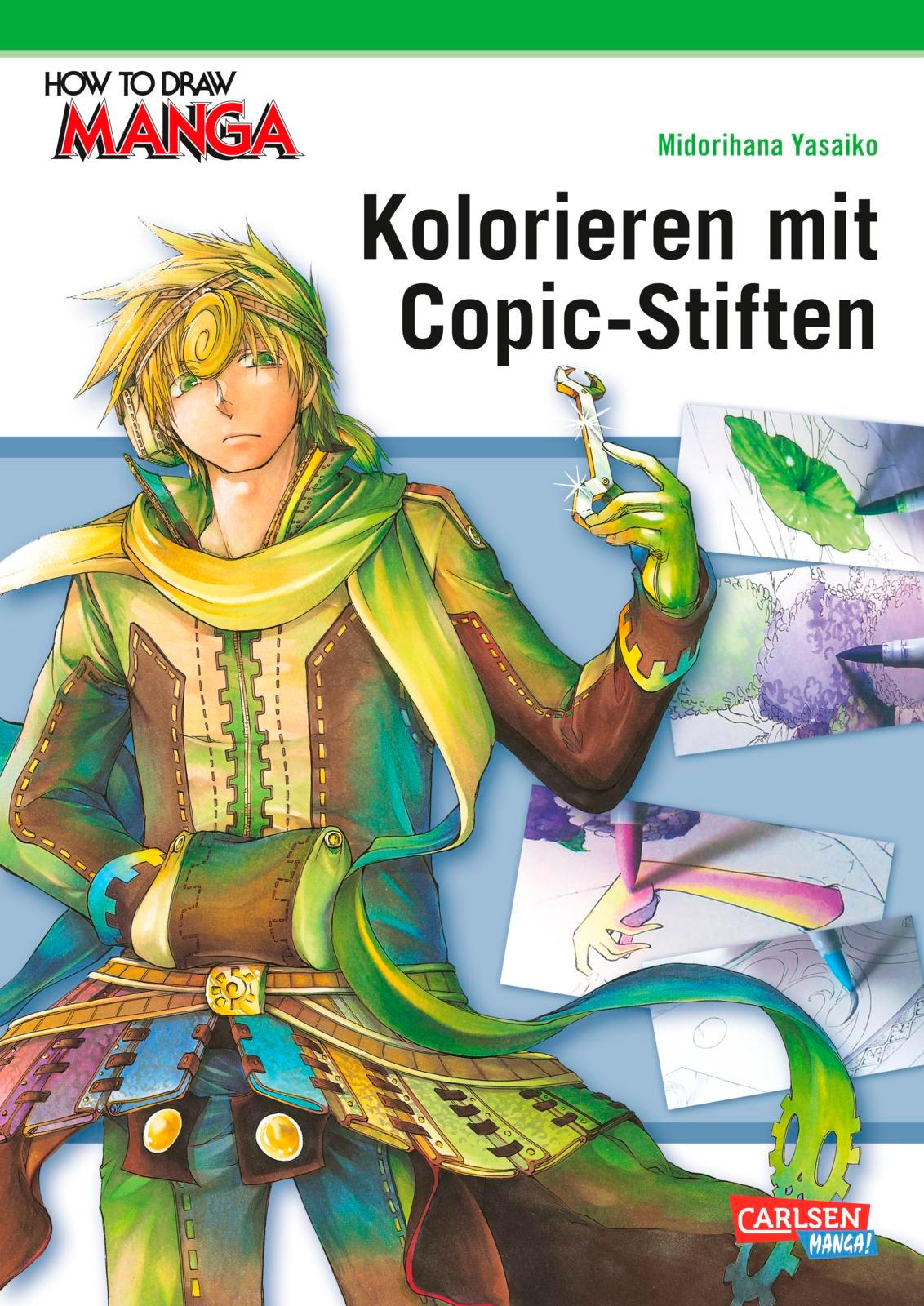 How To Draw Manga: Kolorieren mit Copic-Stiften