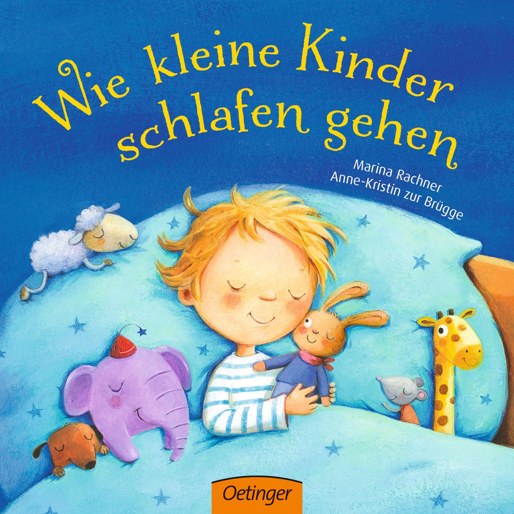 Wie kleine Kinder schlafen gehen