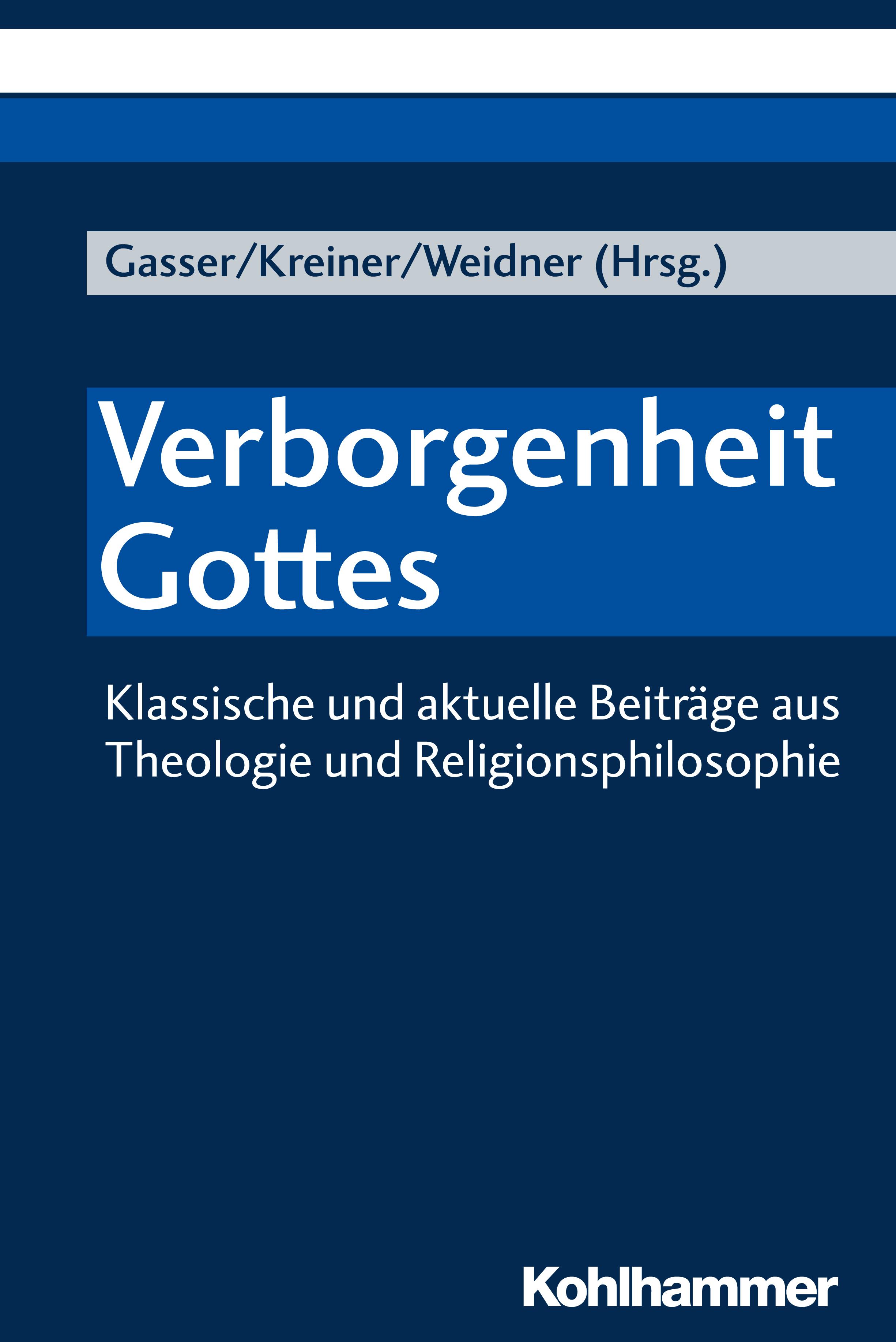 Verborgenheit Gottes