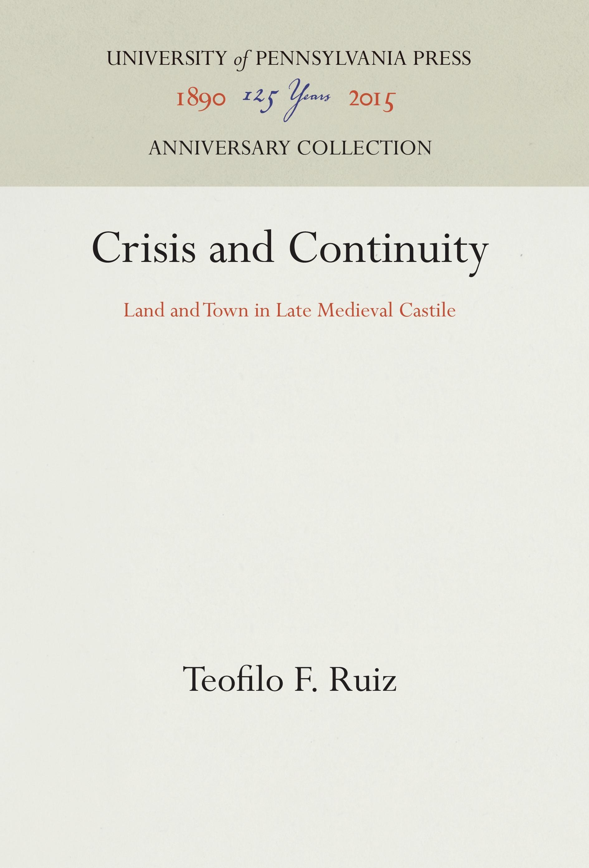 Crisis and Continuity