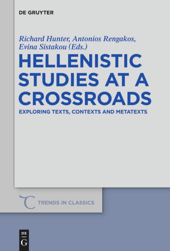 Hellenistic Studies at a Crossroads