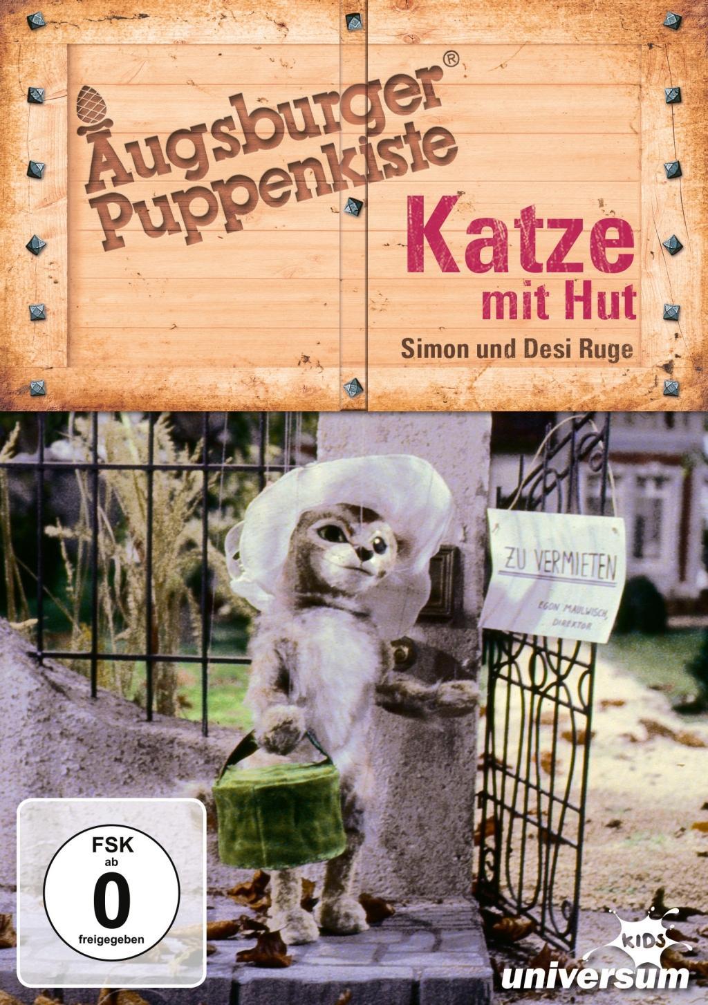 Augsburger Puppenkiste - Katze mit Hut