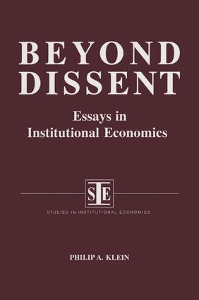 Beyond Dissent