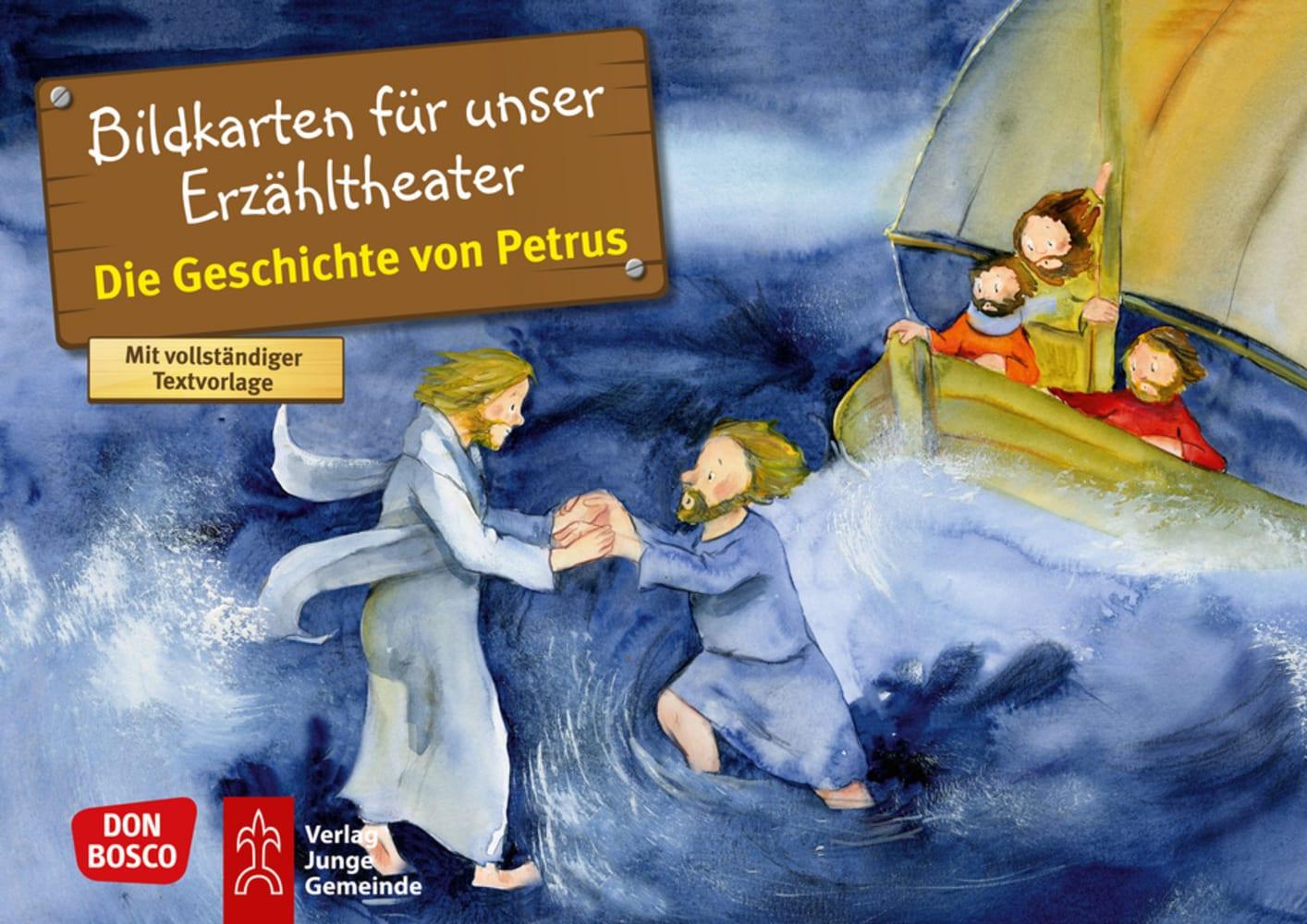 Die Geschichte von Petrus. Kamishibai Bildkartenset.