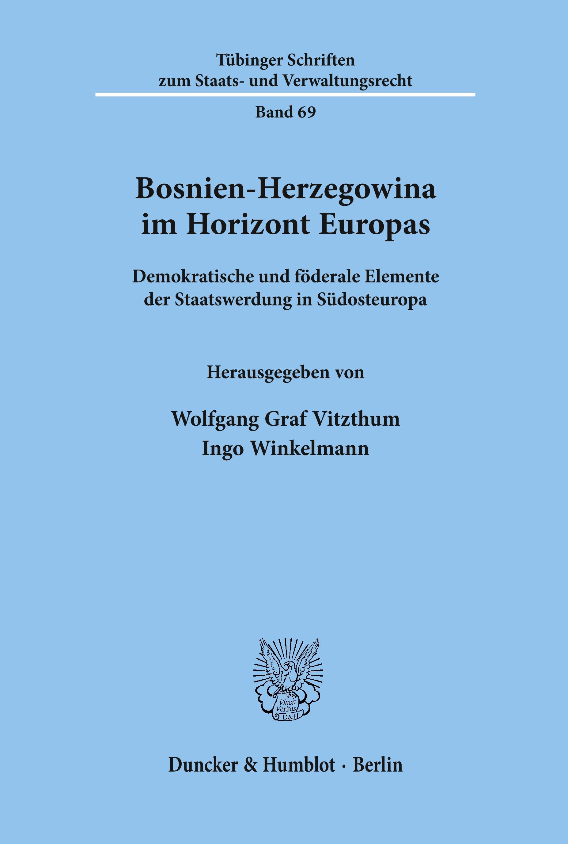 Bosnien-Herzegowina im Horizont Europas.