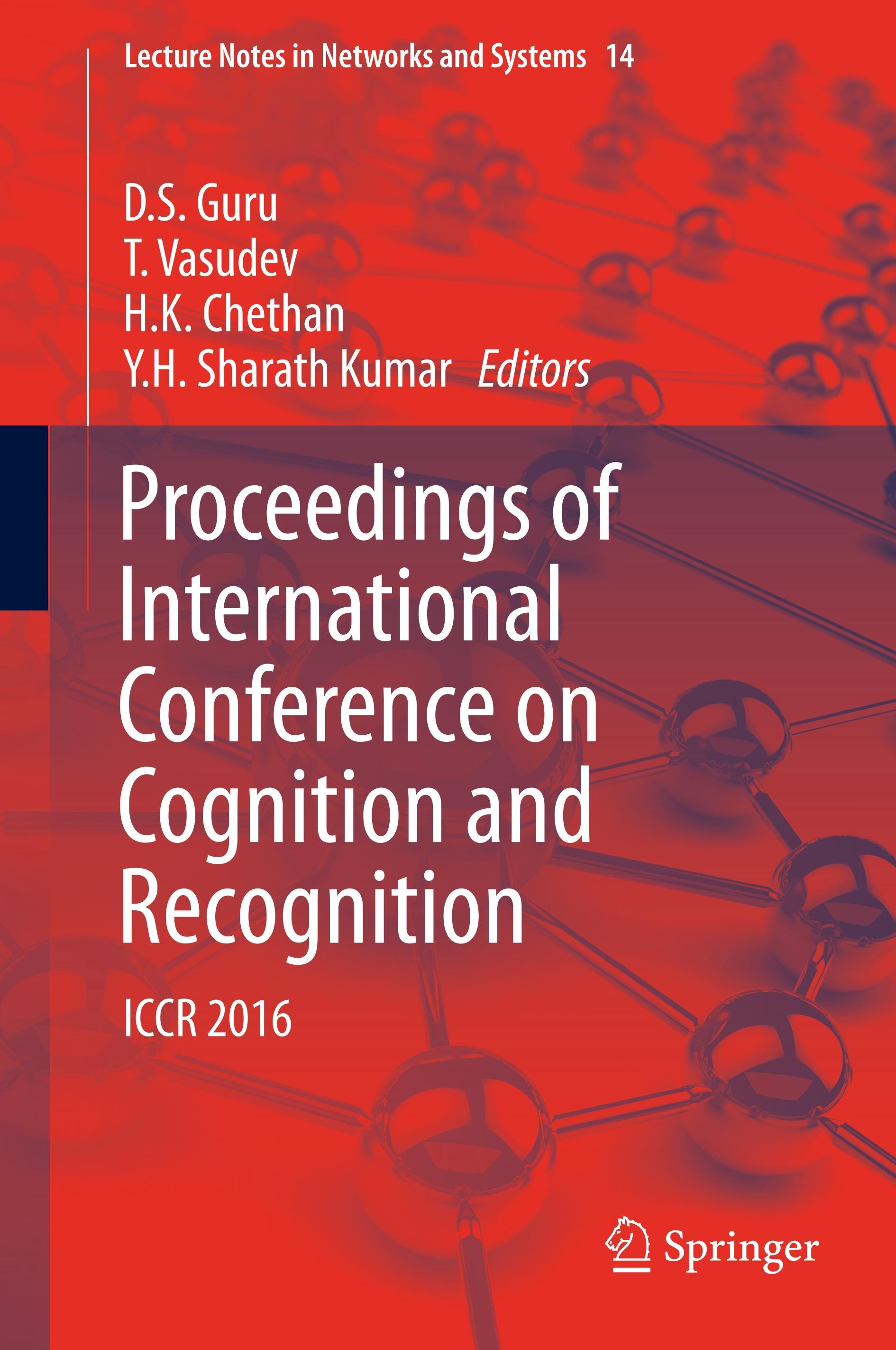 Proceedings of International Conference on Cognition and Recognition