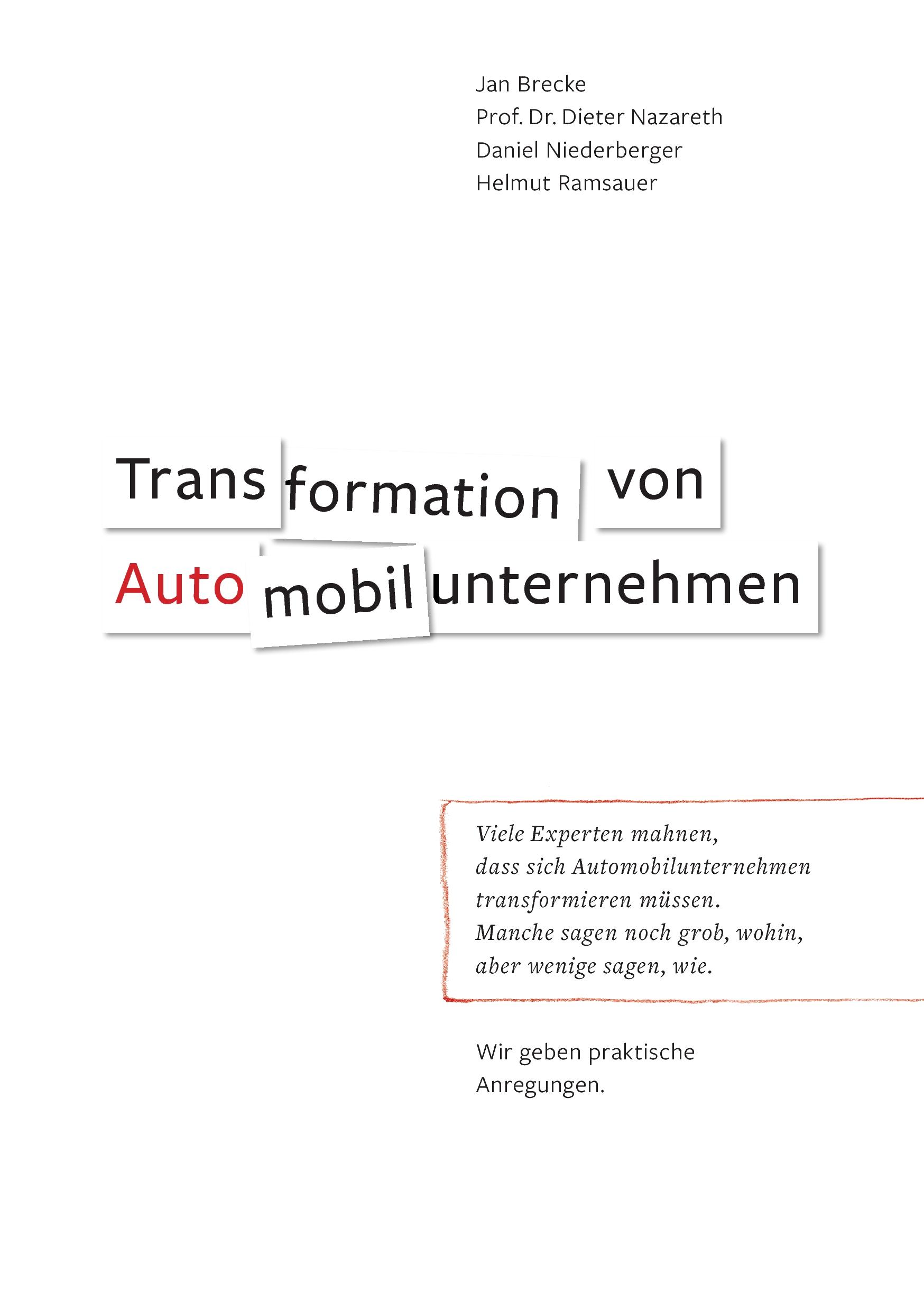 Transformation von Automobilunternehmen