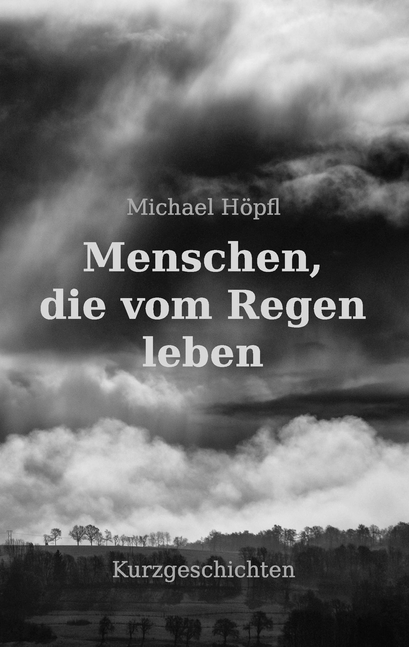 Menschen, die vom Regen leben