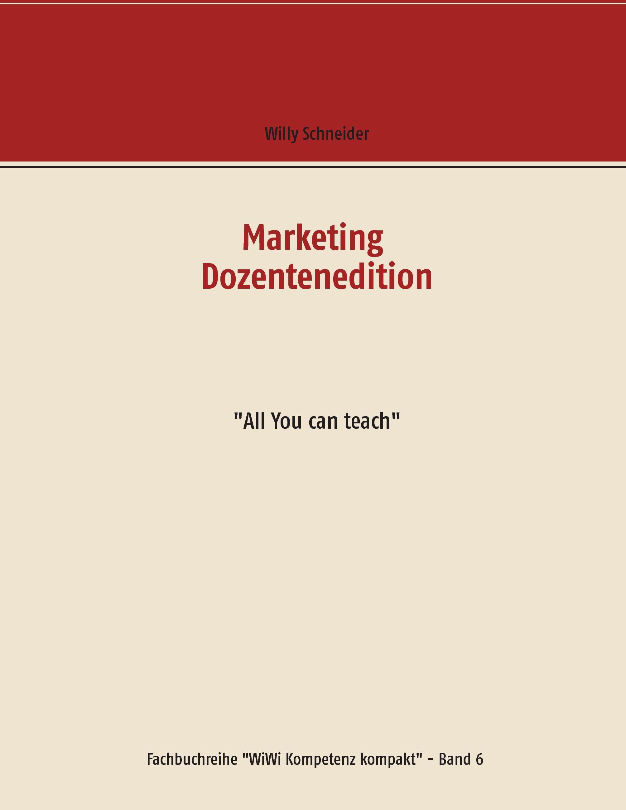 Marketing Dozentenedition