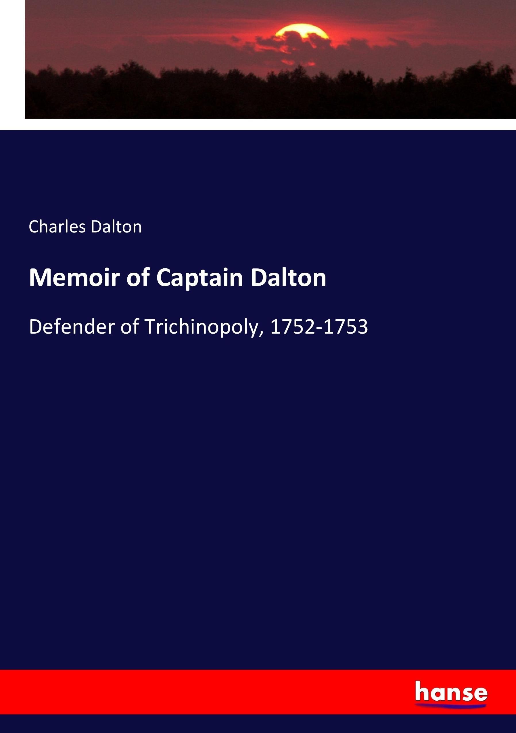 Memoir of Captain Dalton