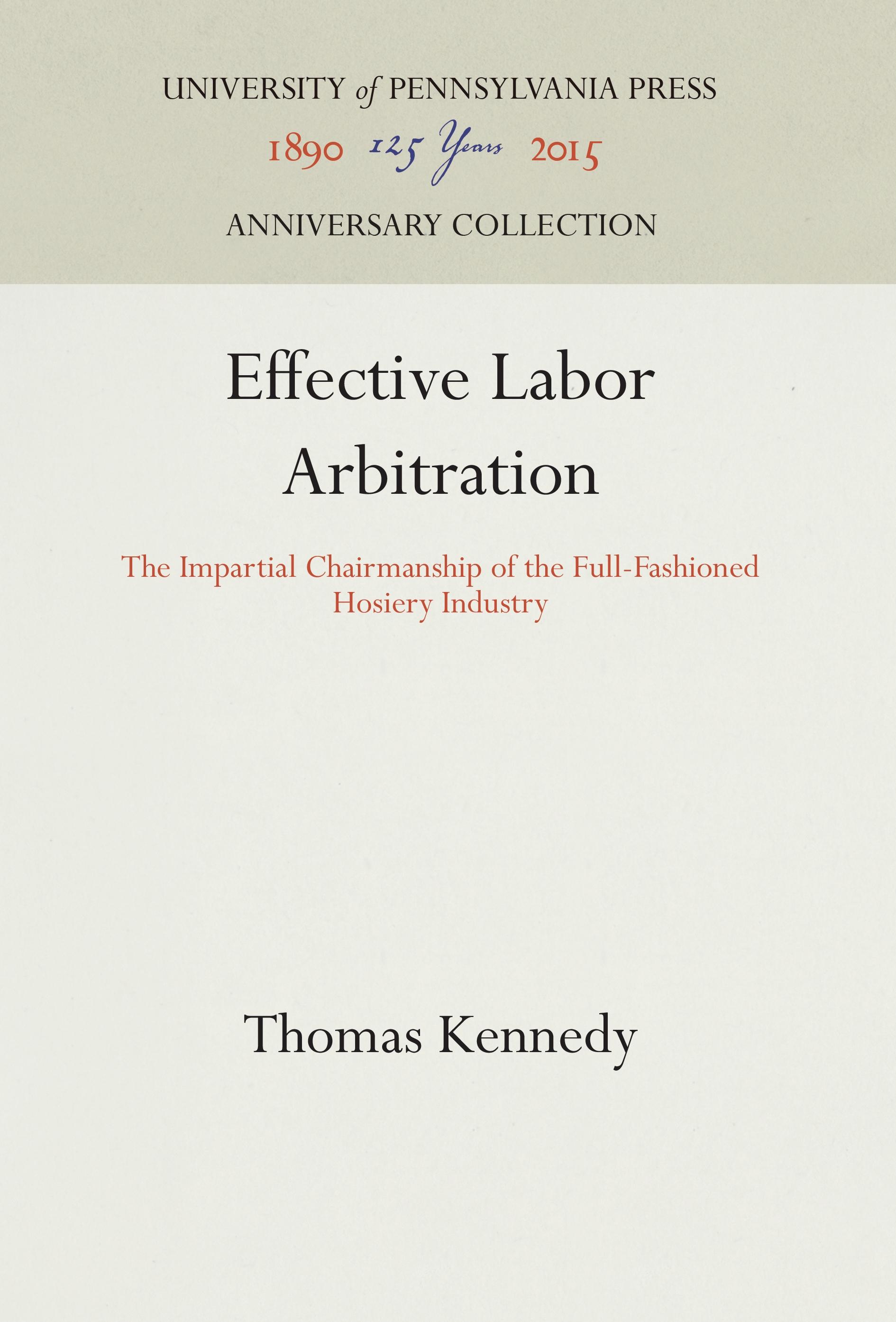 Effective Labor Arbitration