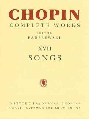 Songs: Chopin Complete Works Vol. XVII