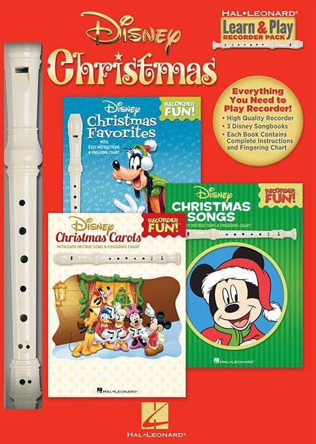 Disney Christmas: Learn & Play Recorder Pack [With Recorder]