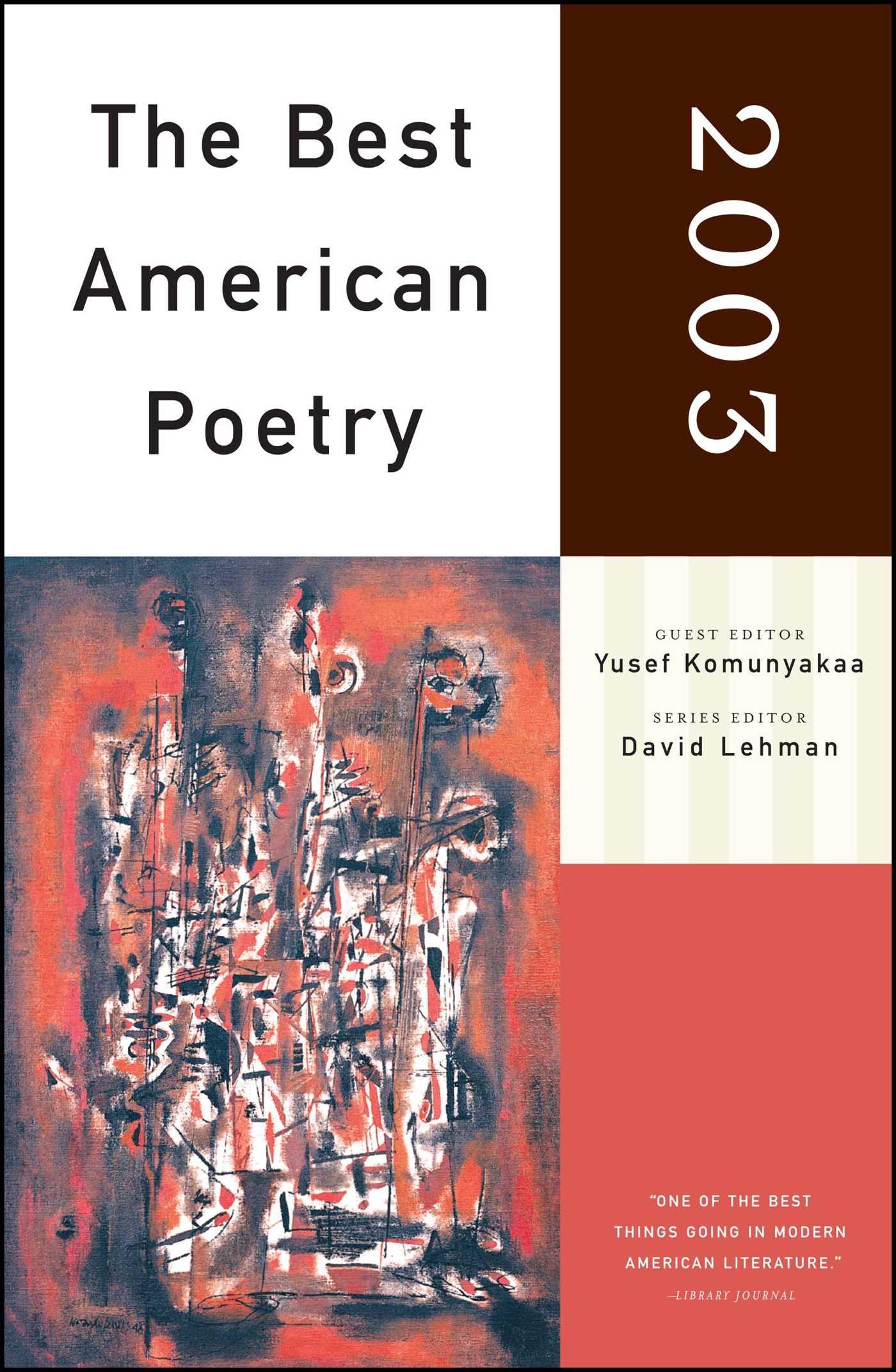 The Best American Poetry 2003