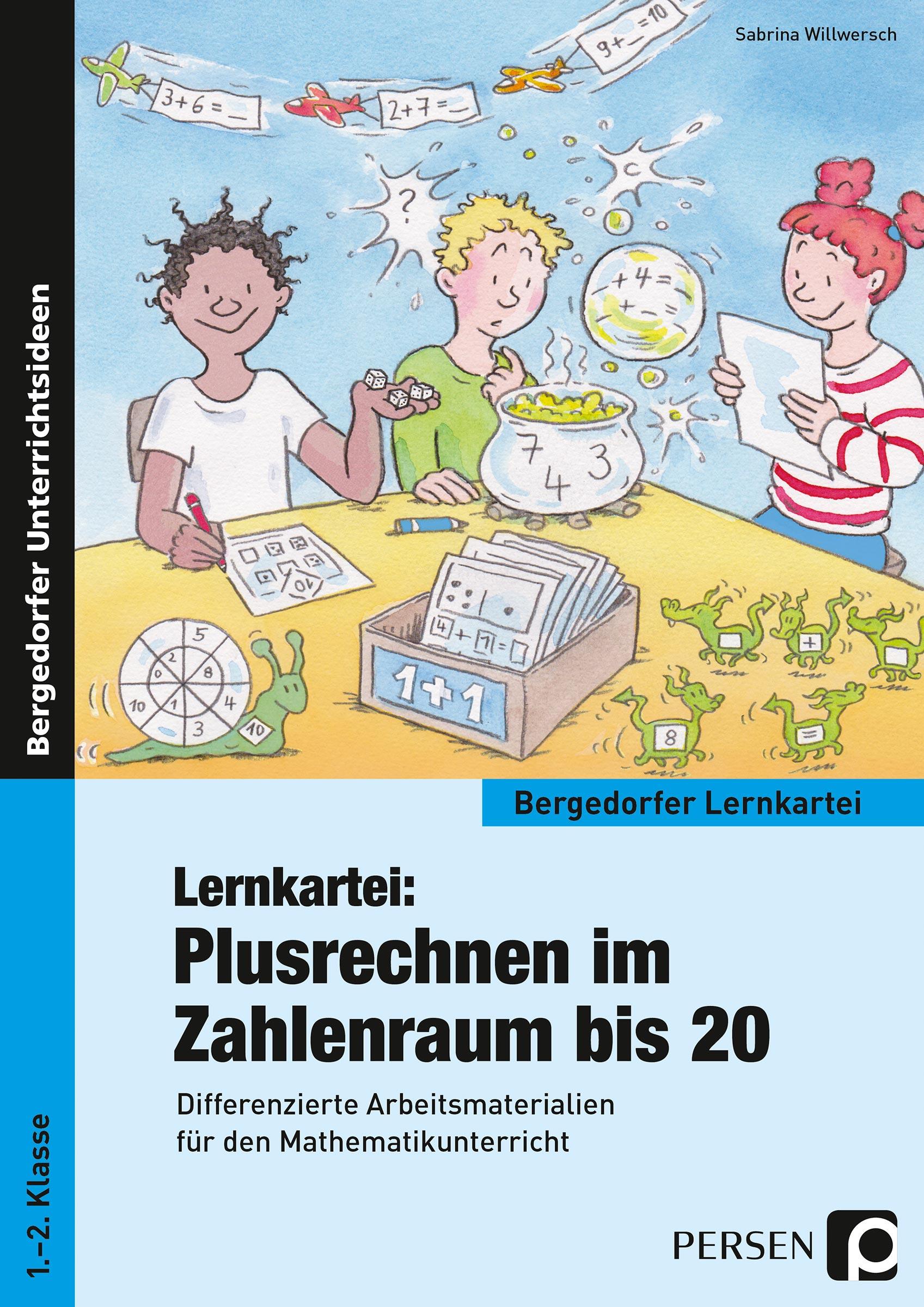 Lernkartei: Plusrechnen im Zahlenraum bis 20