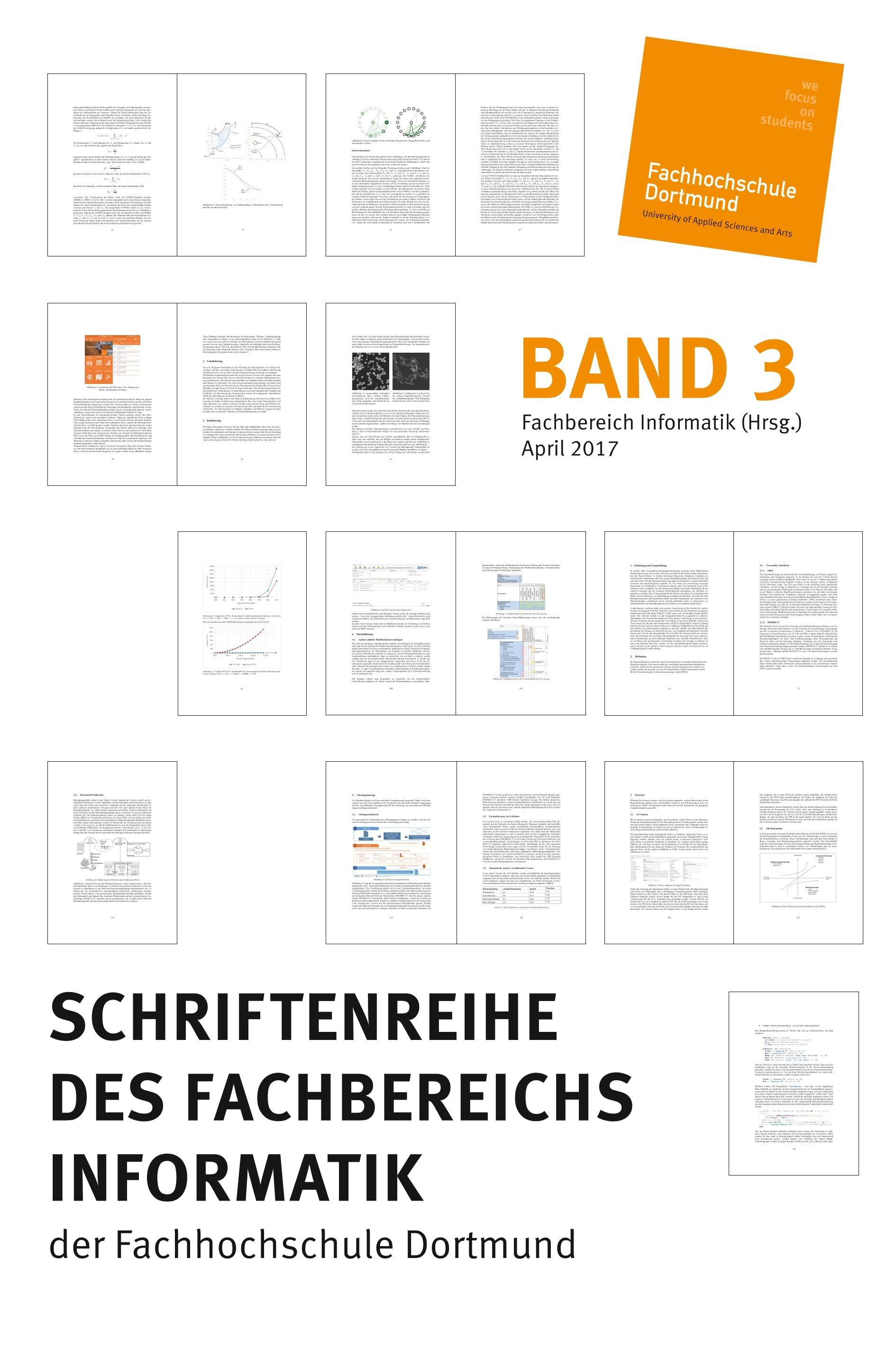 Schriftenreihe des Fachbereichs Informatik der Fachhochschule Dortmund