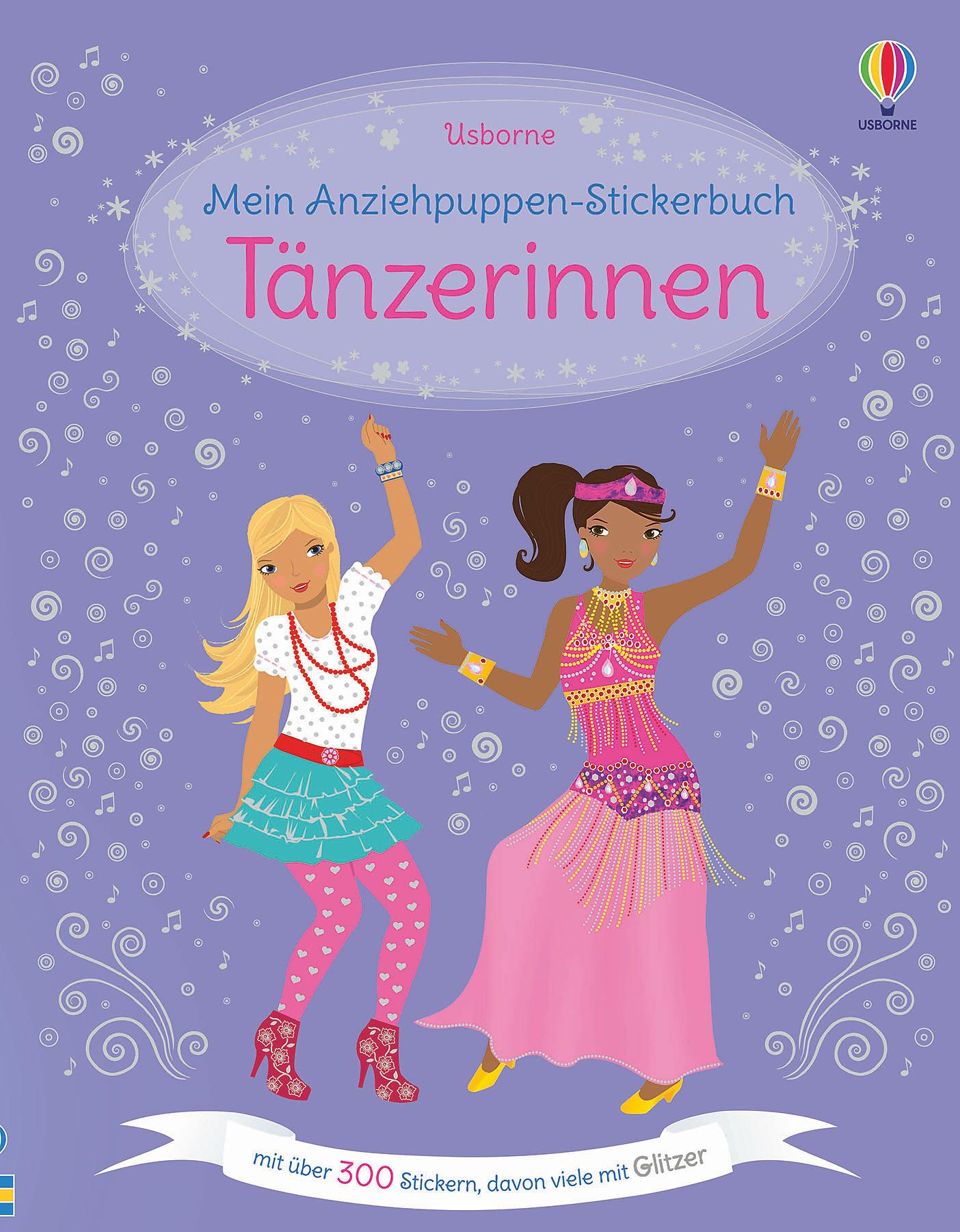 Mein Anziehpuppen-Stickerbuch: Tänzerinnen