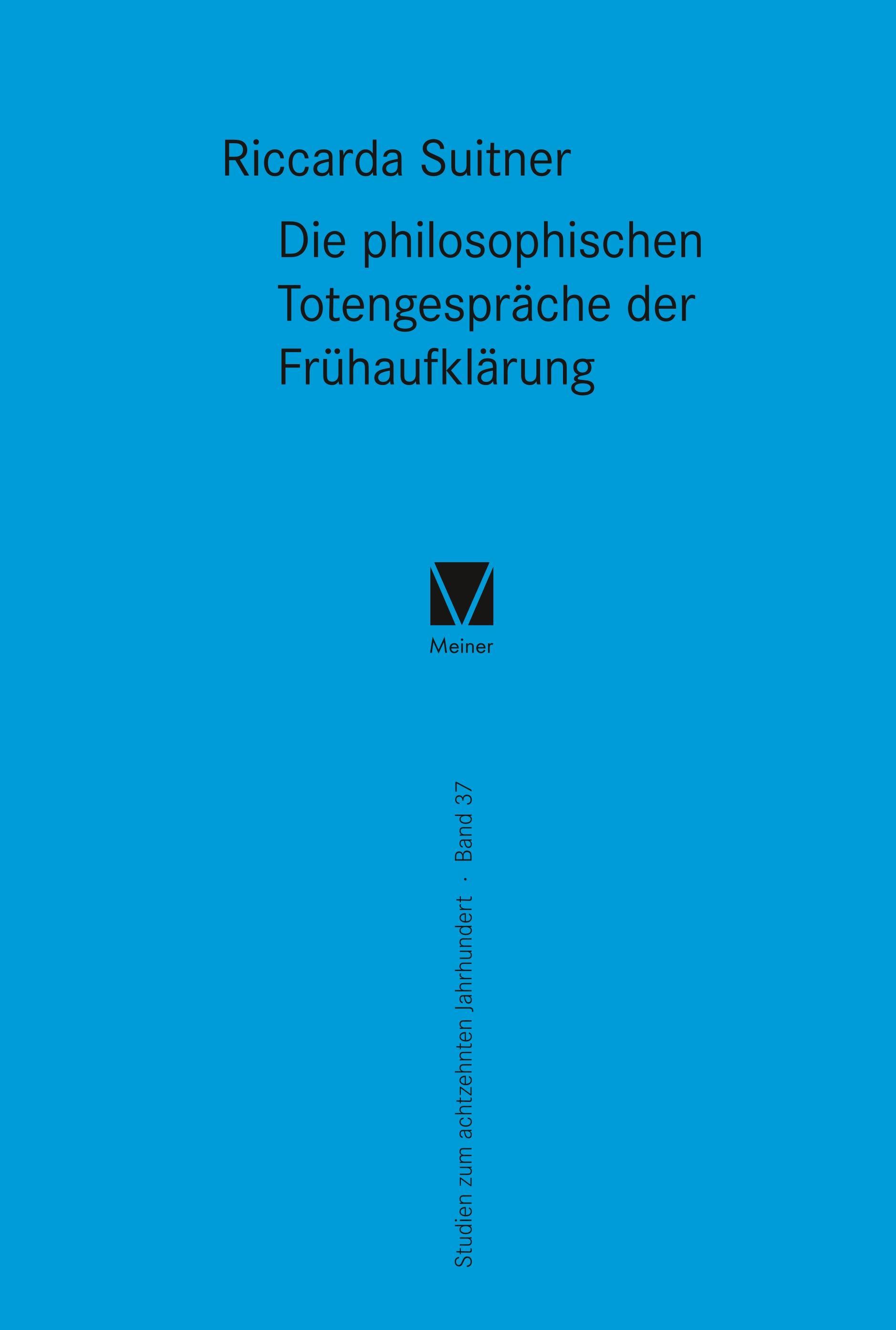 Die philosophischen Totengespräche der Frühaufklärung