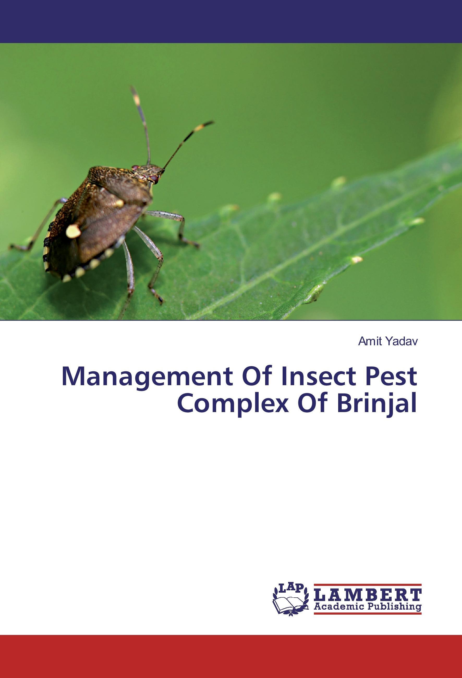 Management Of Insect Pest Complex Of Brinjal