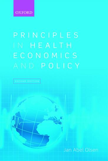 Principles in Health Economics and Policy