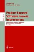 Product Focused Software Process Improvement