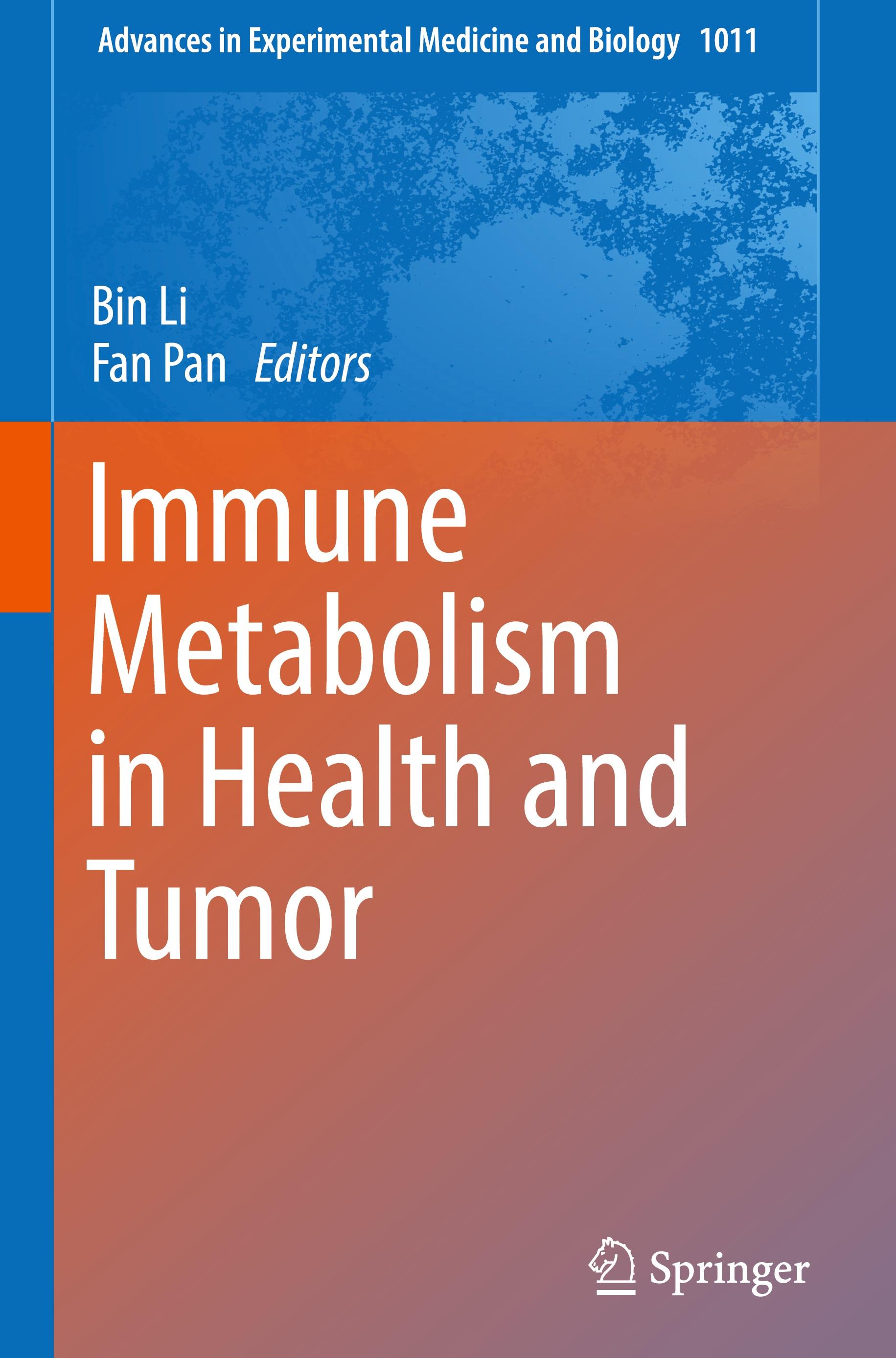 Immune Metabolism in Health and Tumor