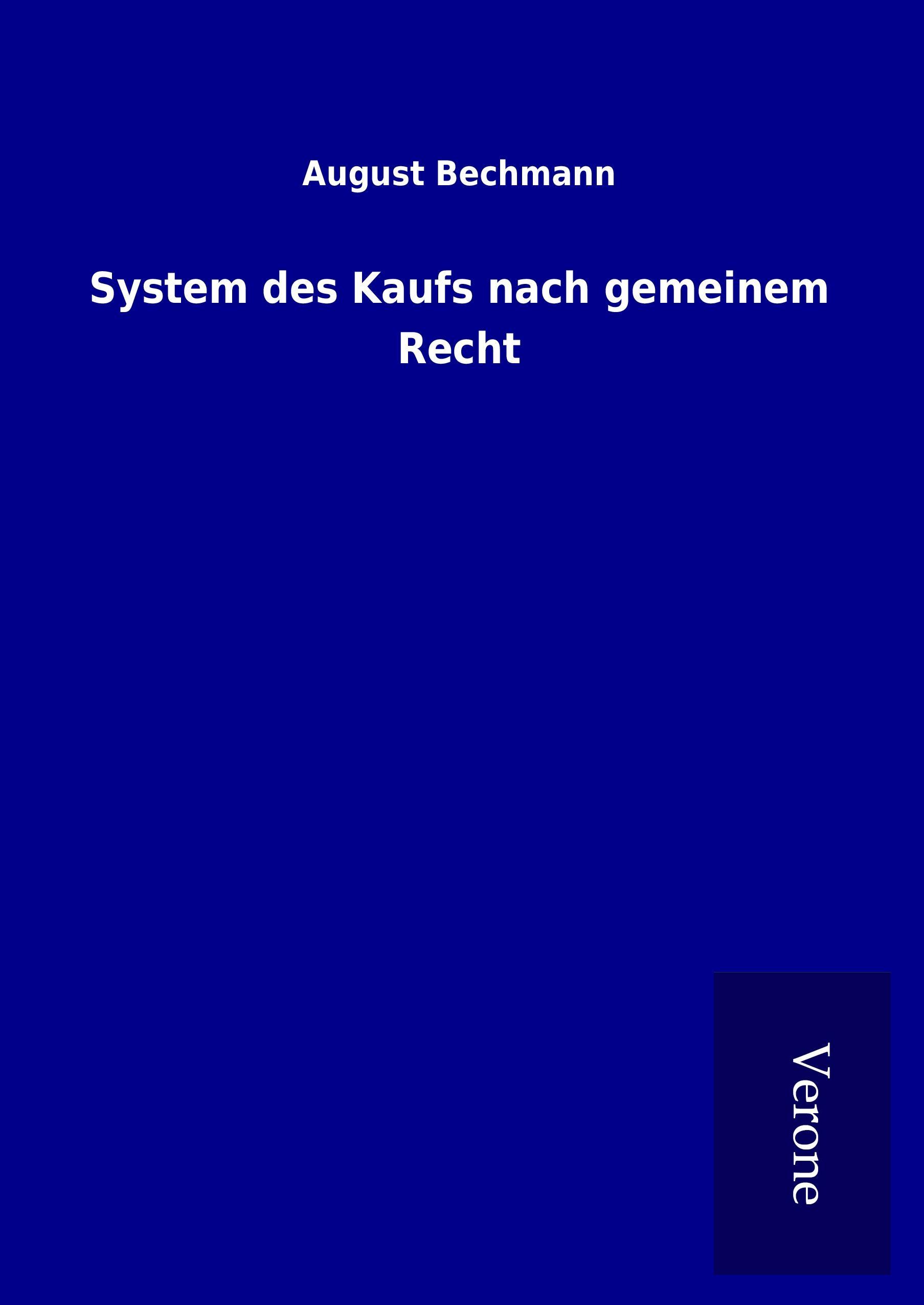 System des Kaufs nach gemeinem Recht