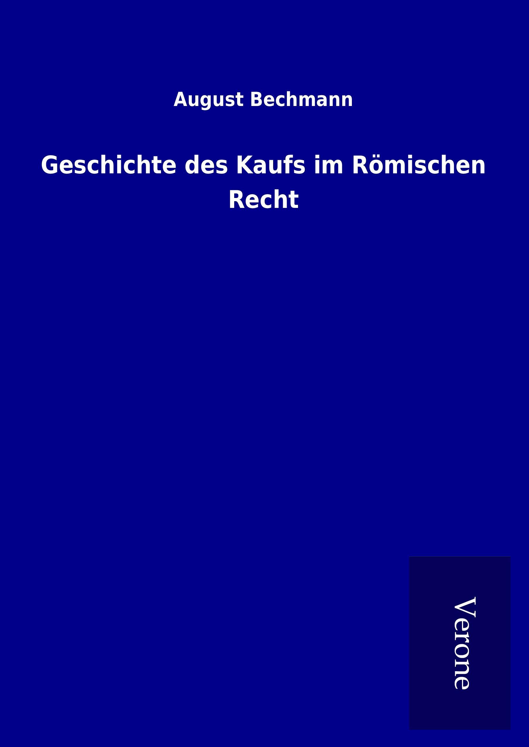 Geschichte des Kaufs im Römischen Recht