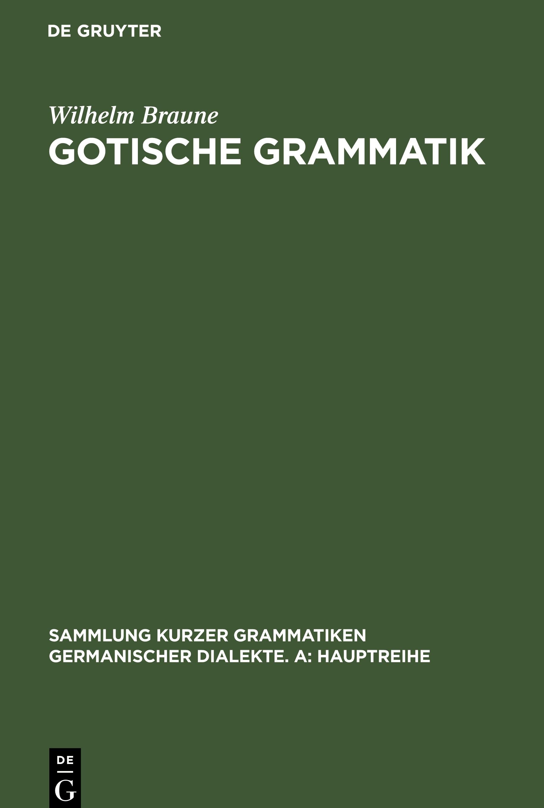 Gotische Grammatik