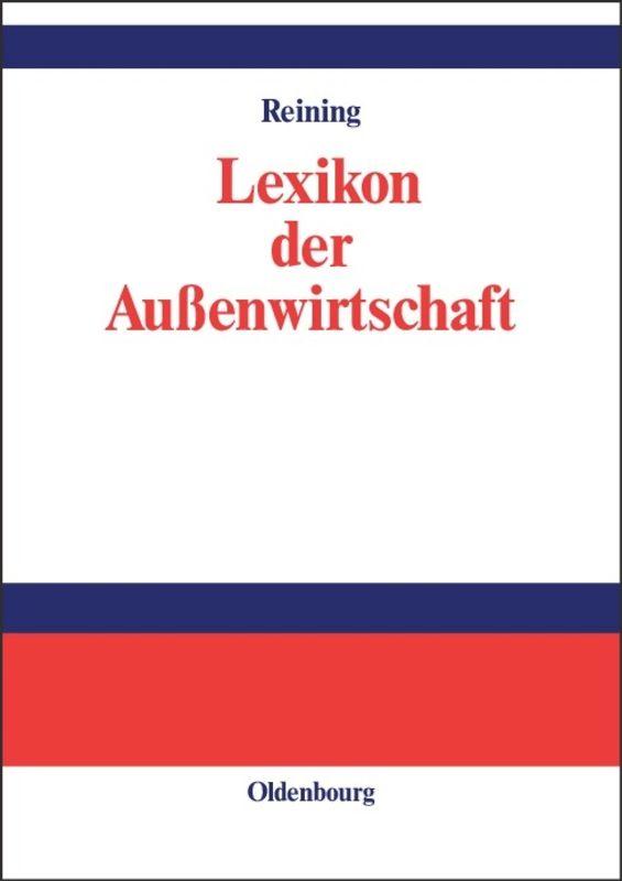 Lexikon der Außenwirtschaft