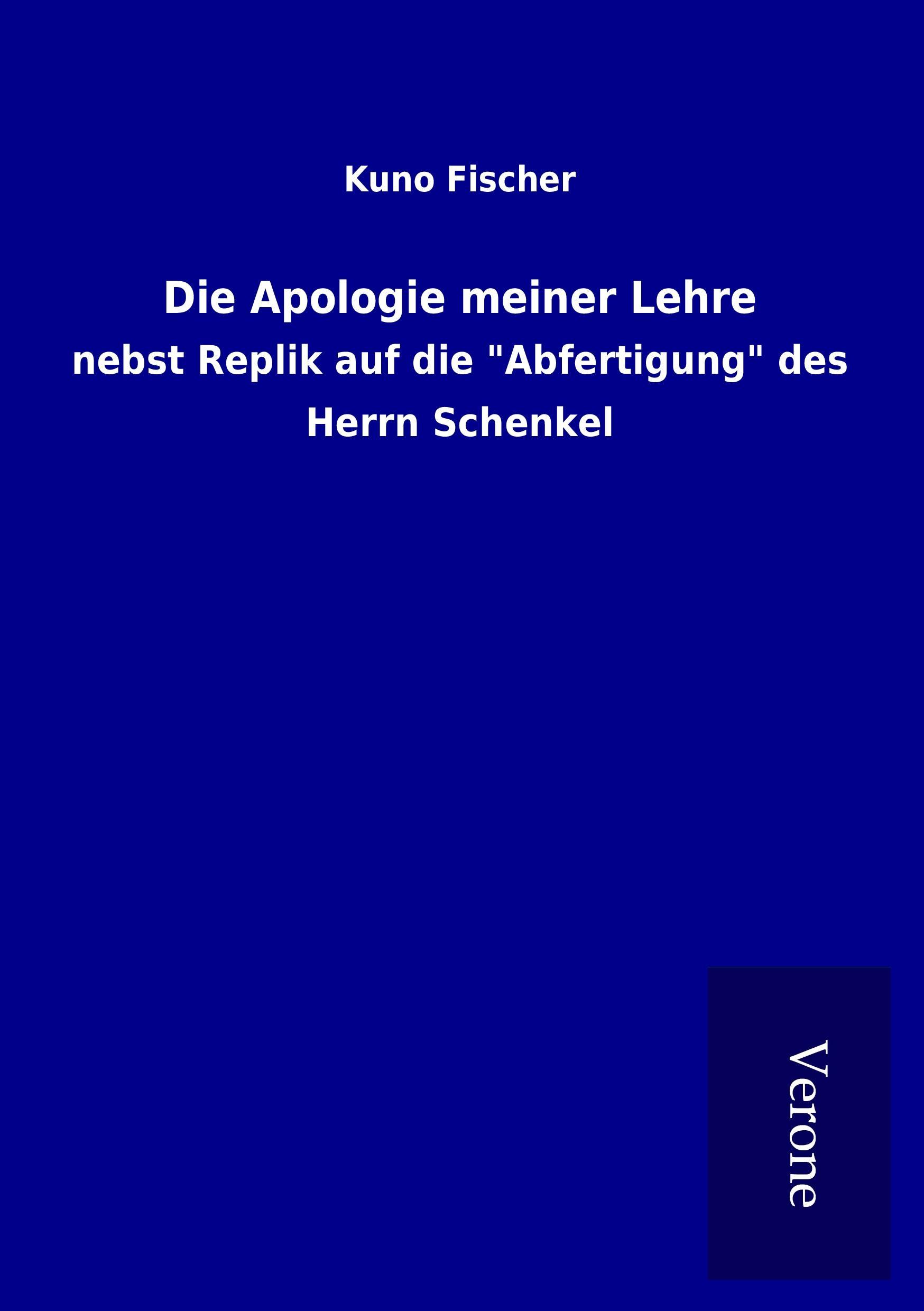 Die Apologie meiner Lehre