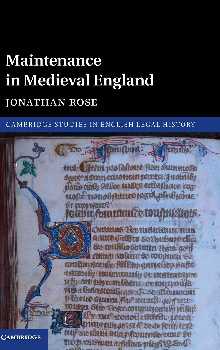 Maintenance in Medieval England