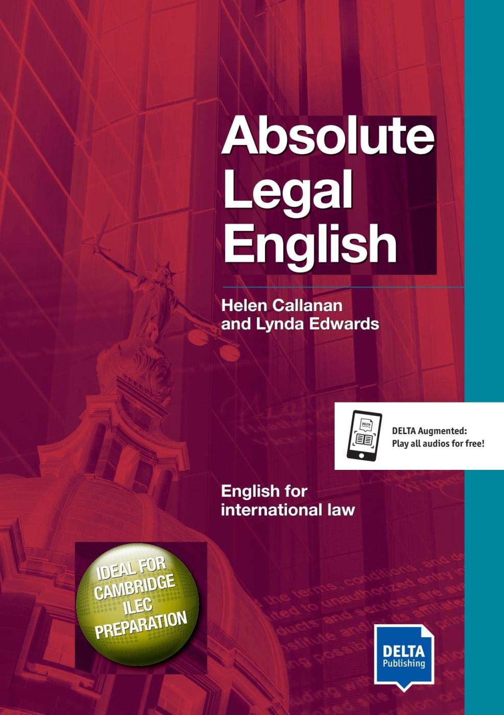 Absolute Legal English B2-C1. Coursebook with Audio CD