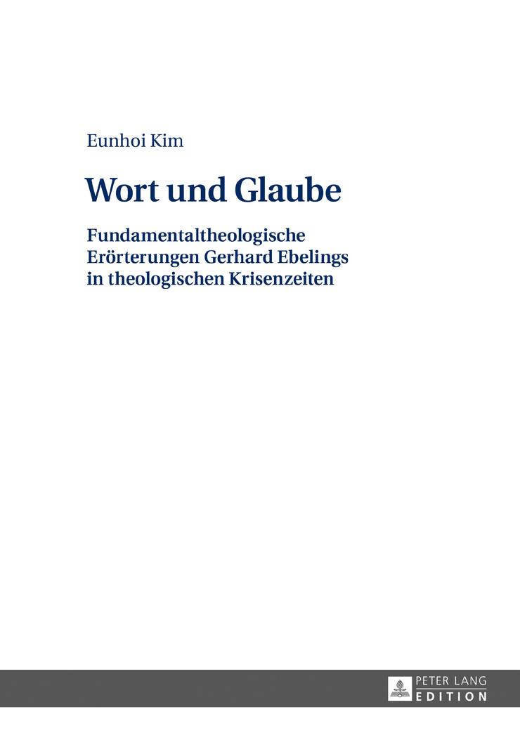 Wort und Glaube