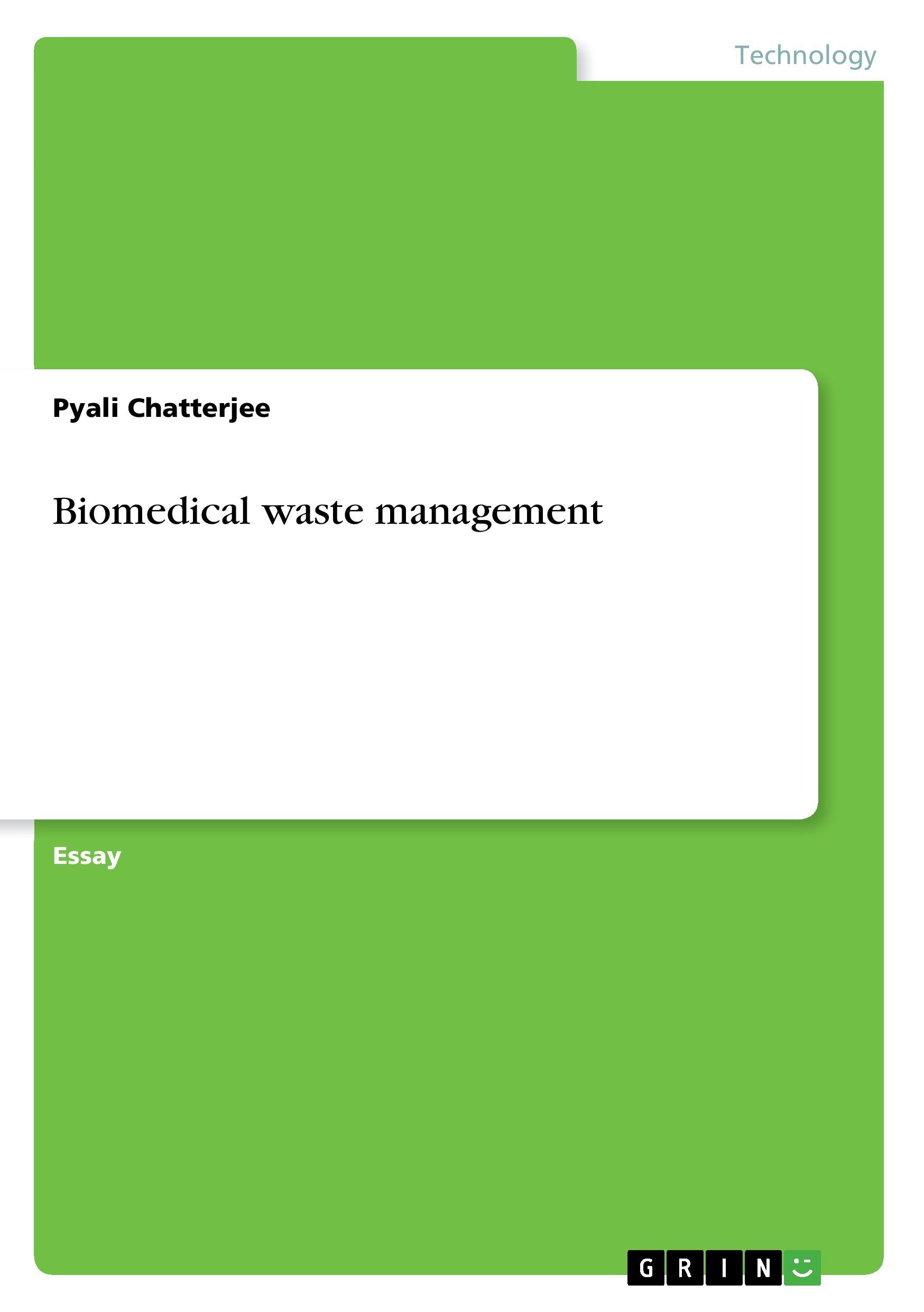 Biomedical waste management